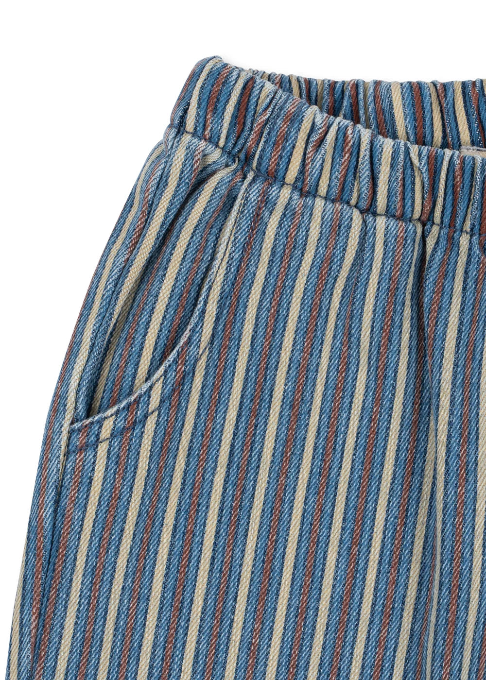Magot Pants - Tricolore Bleu
