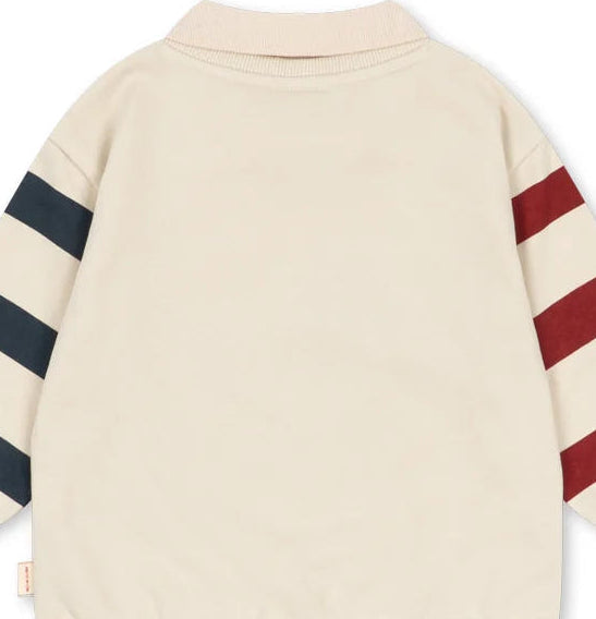 Spotty Sweat Shirt - Brown Rice