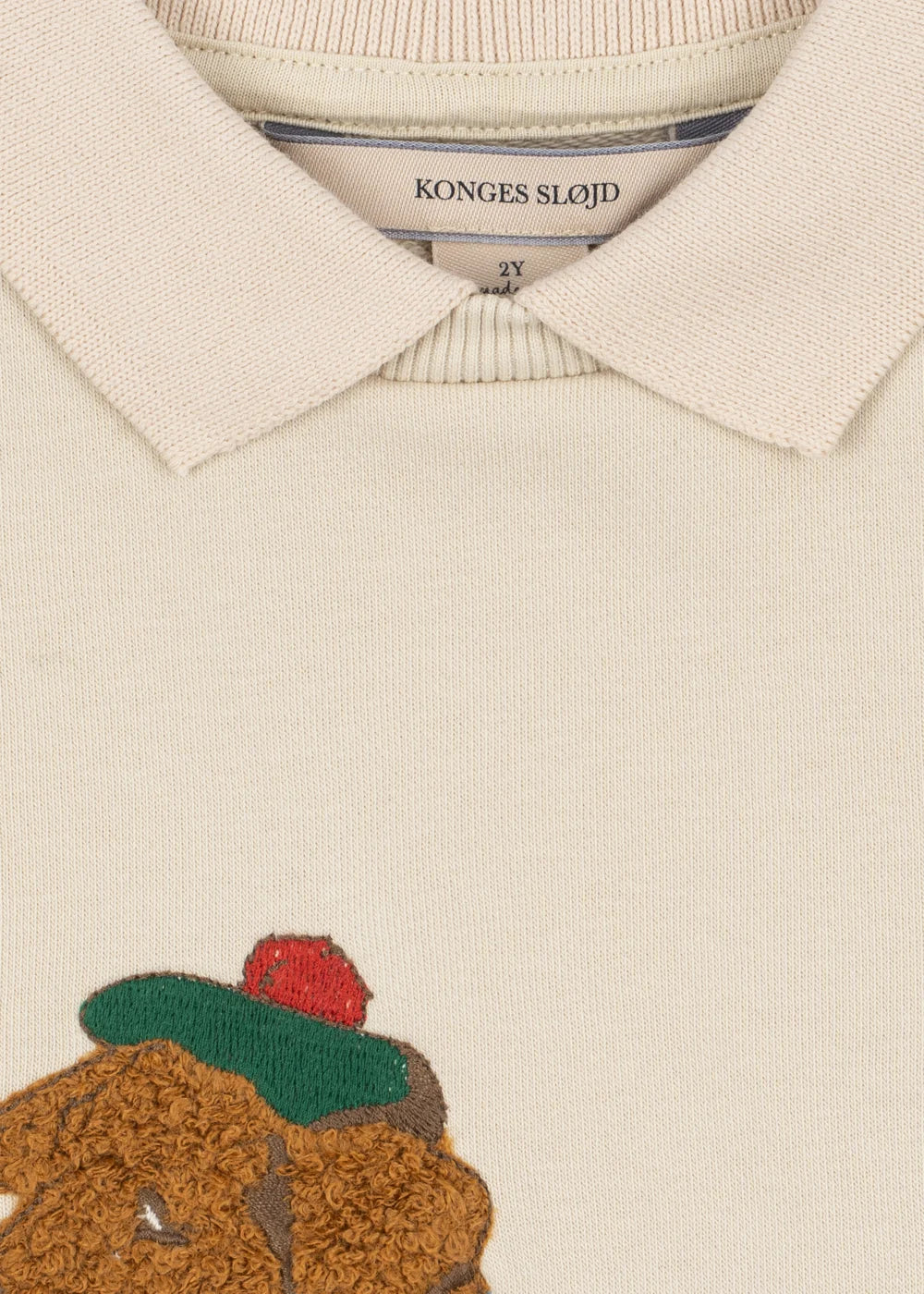 Spotty Sweat Shirt - Brown Rice