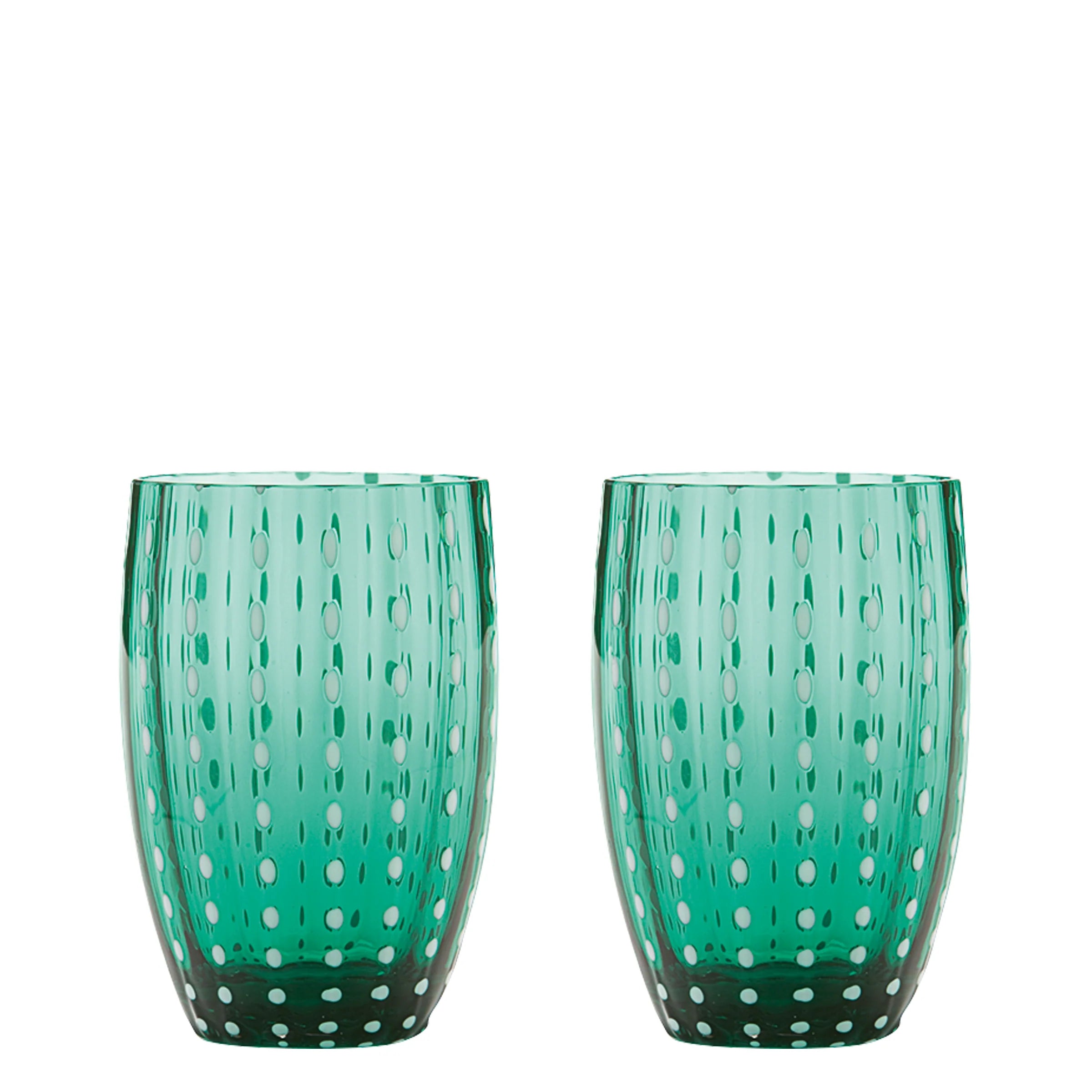Perle Tumbler Set/4 - Green