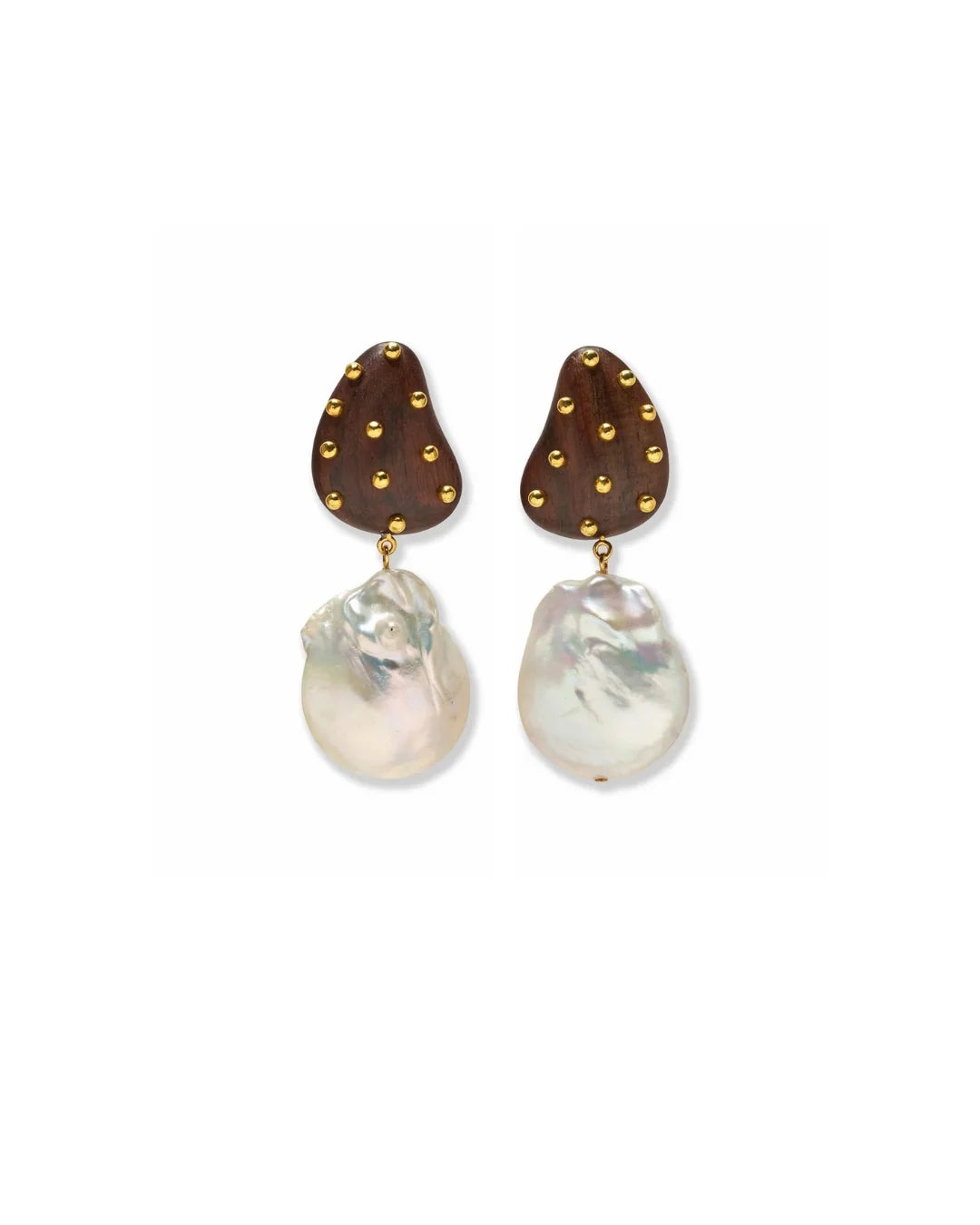 Orbit Earrings - Pearl