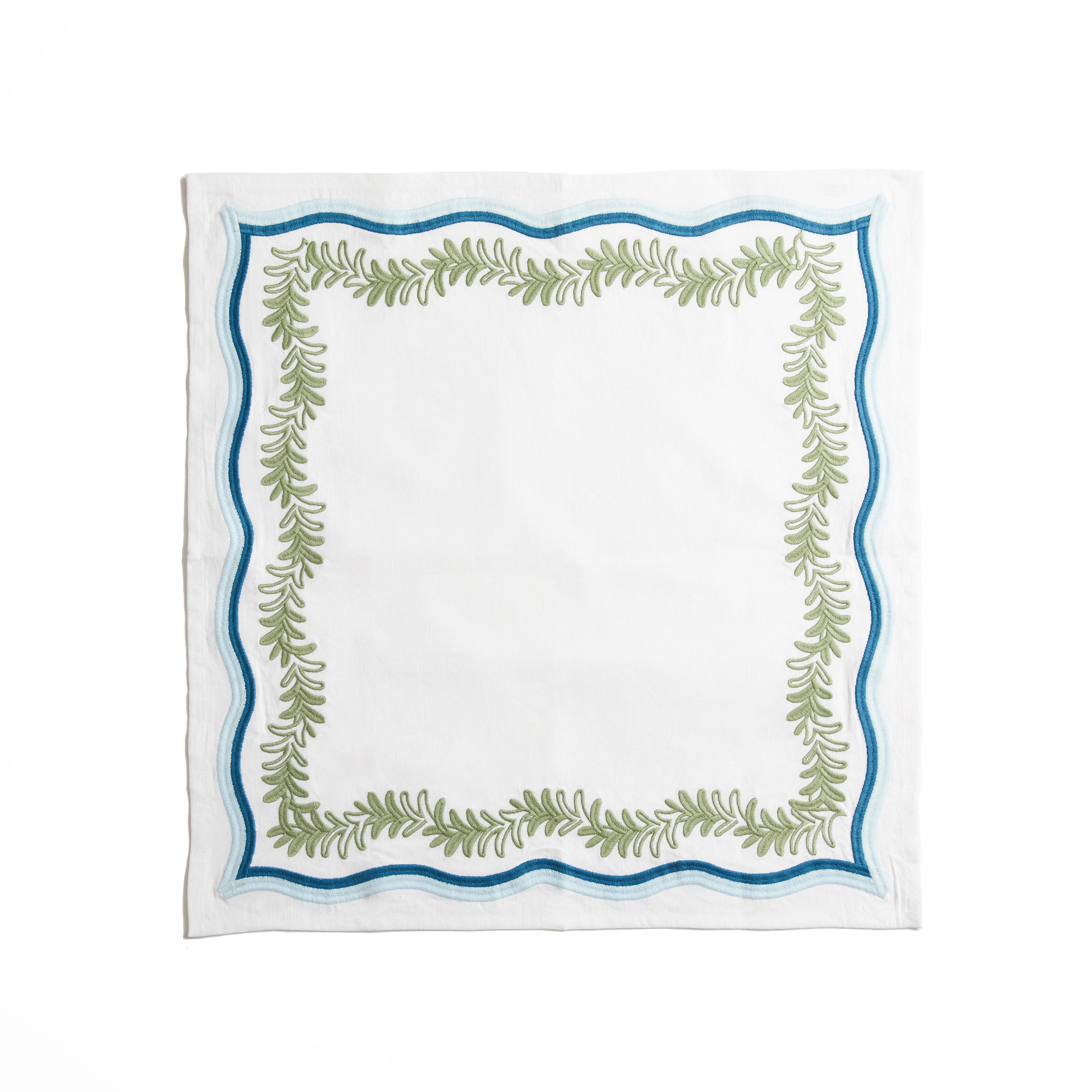 Palmerie Napkin Set/4 - Azul