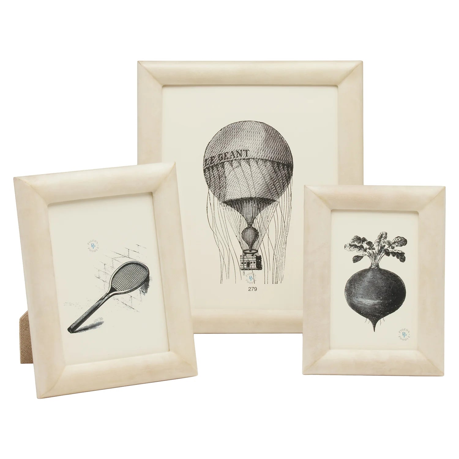 Raseborg Vellum Frame - Ivory Matte