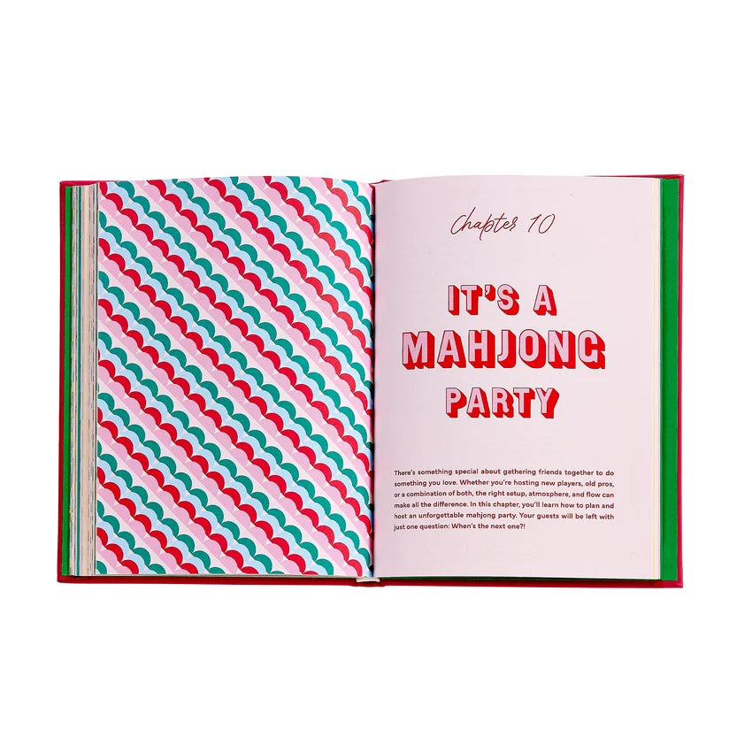 Play Mahjong! An All-Levels Guide to American Mahjong - Pink Leather