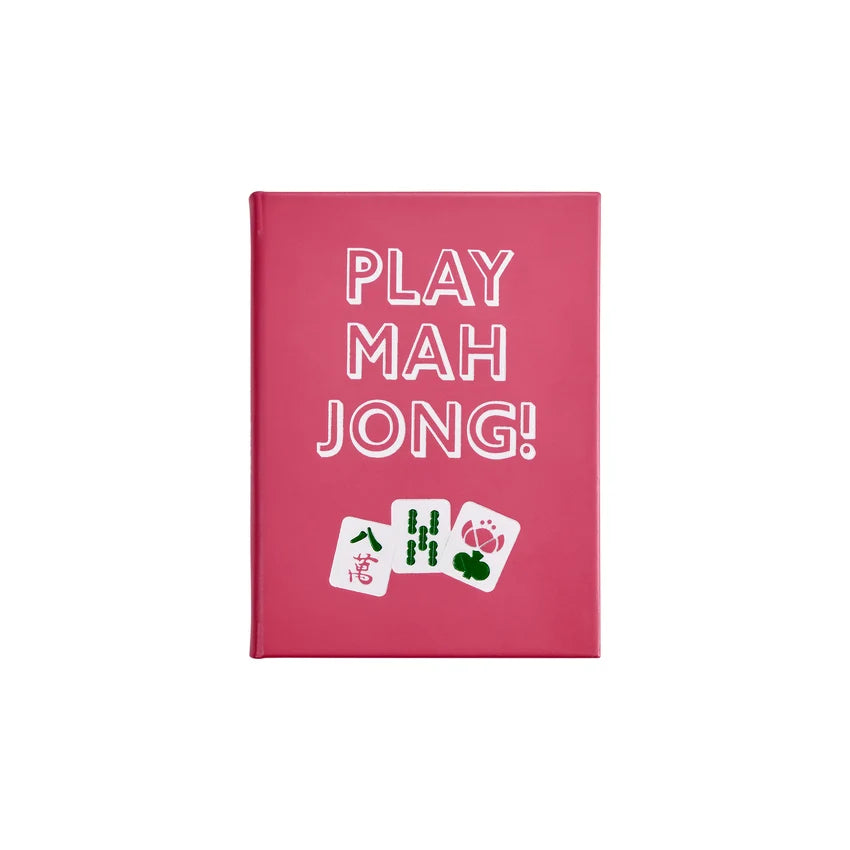 Play Mahjong! An All-Levels Guide to American Mahjong - Pink Leather