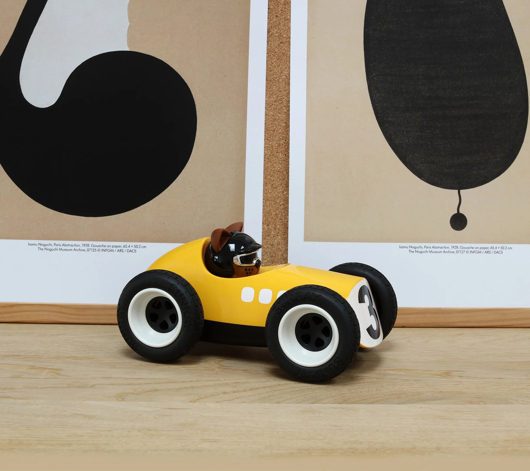 Egg Sunnysider Roadster Toy Car - Yellow