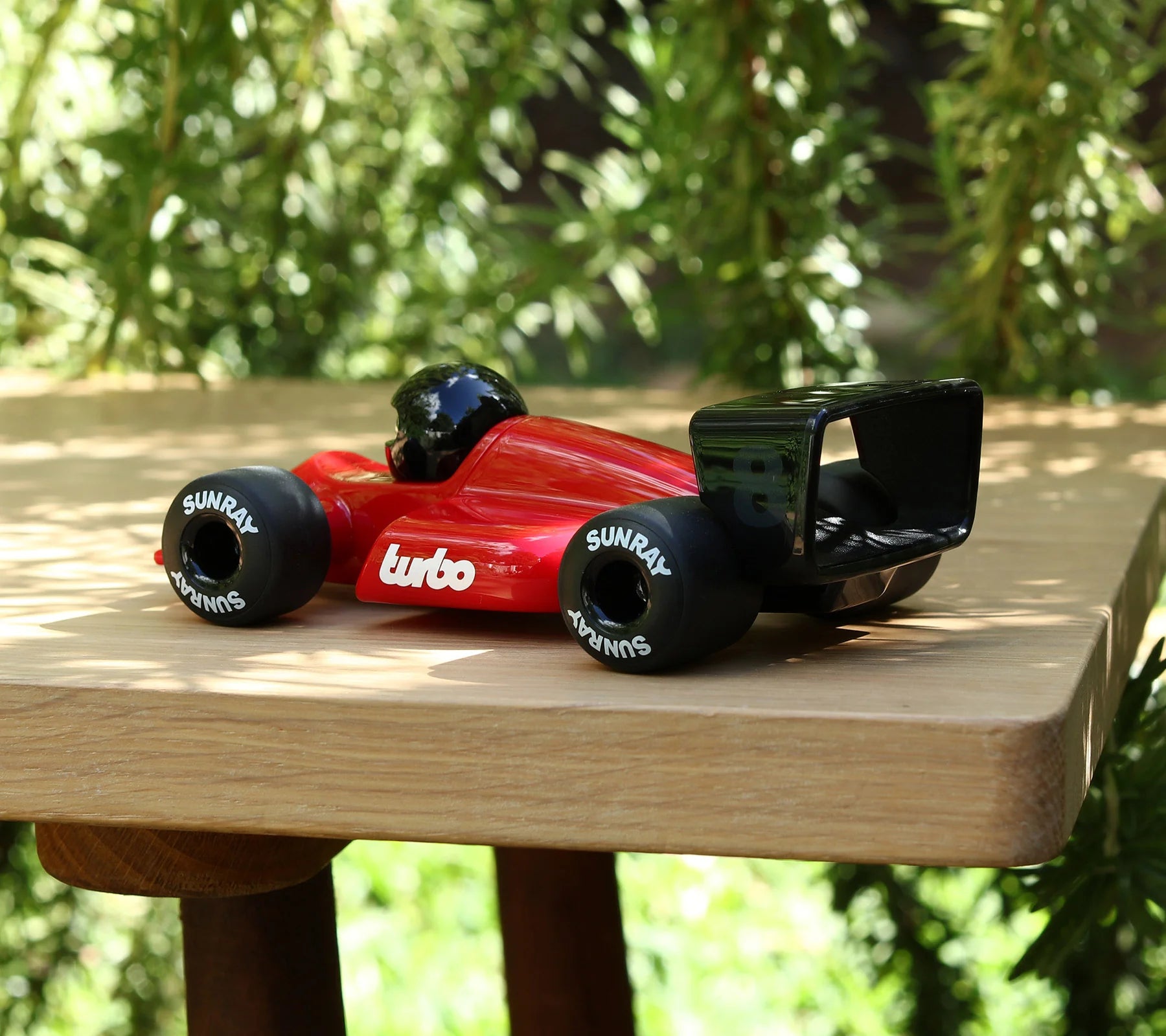 Turbo Verve Toy Car - Laser Rich Red
