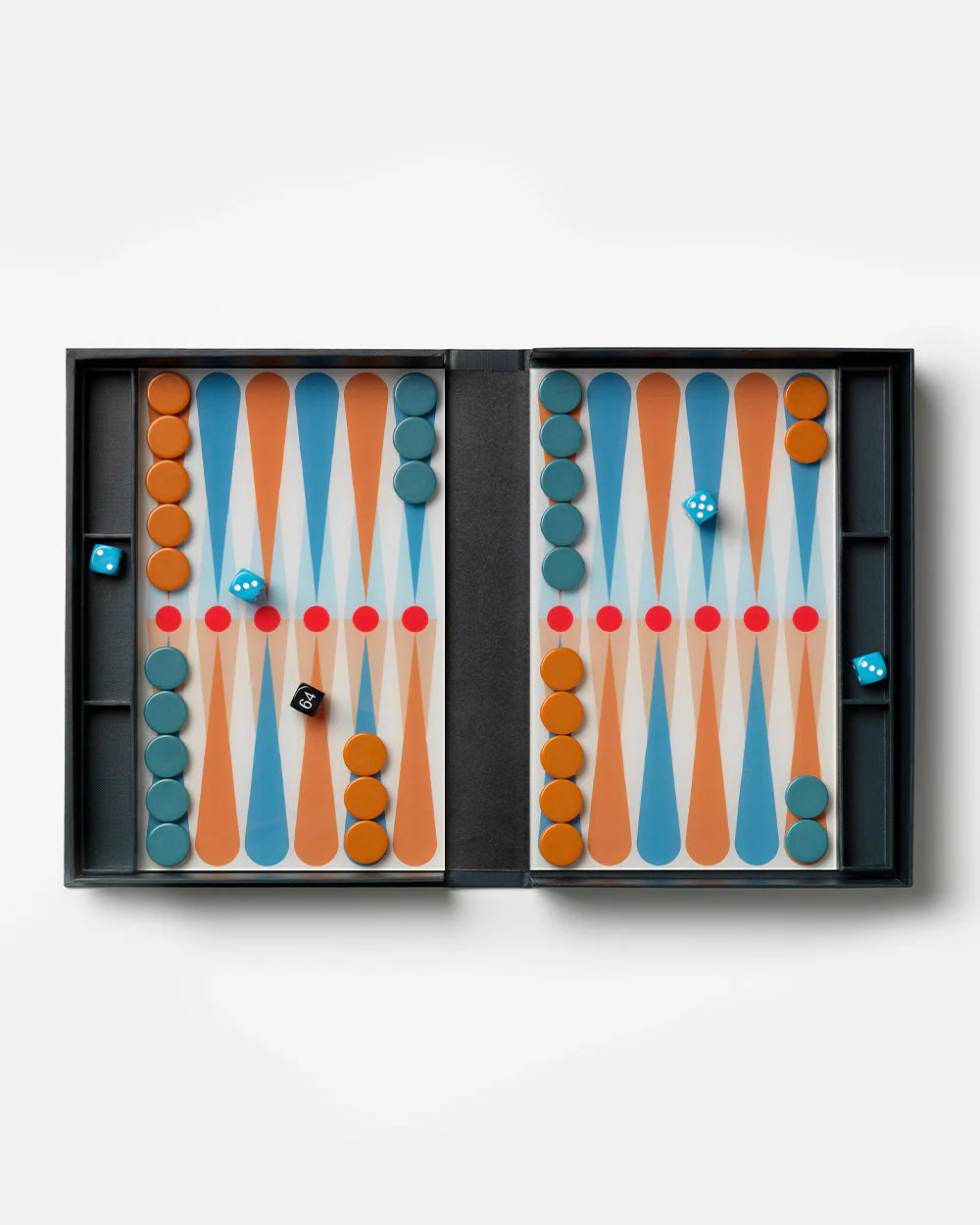 Art of Backgammon - Anthracite