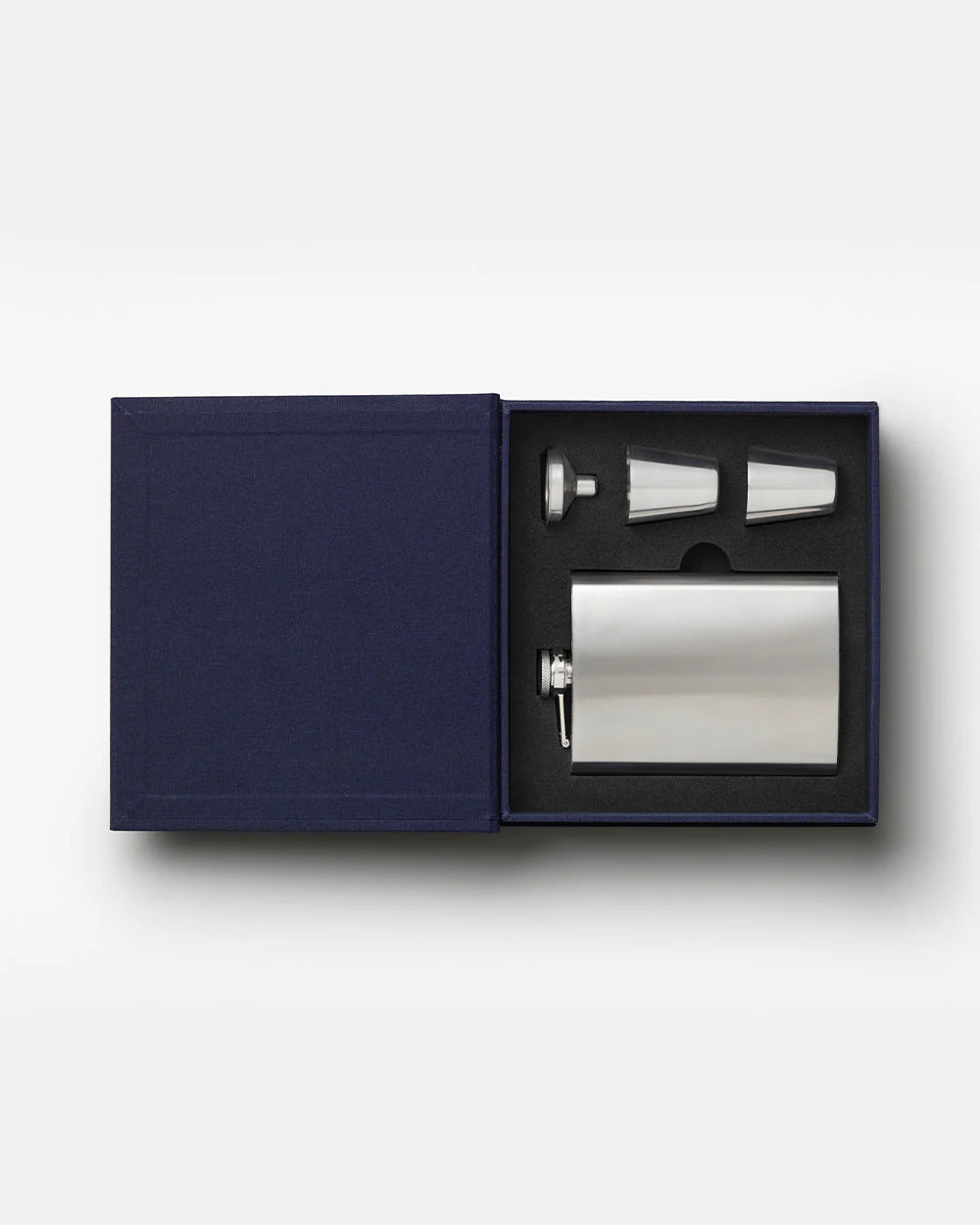 The Essentials Hip Flask - Dark Blue