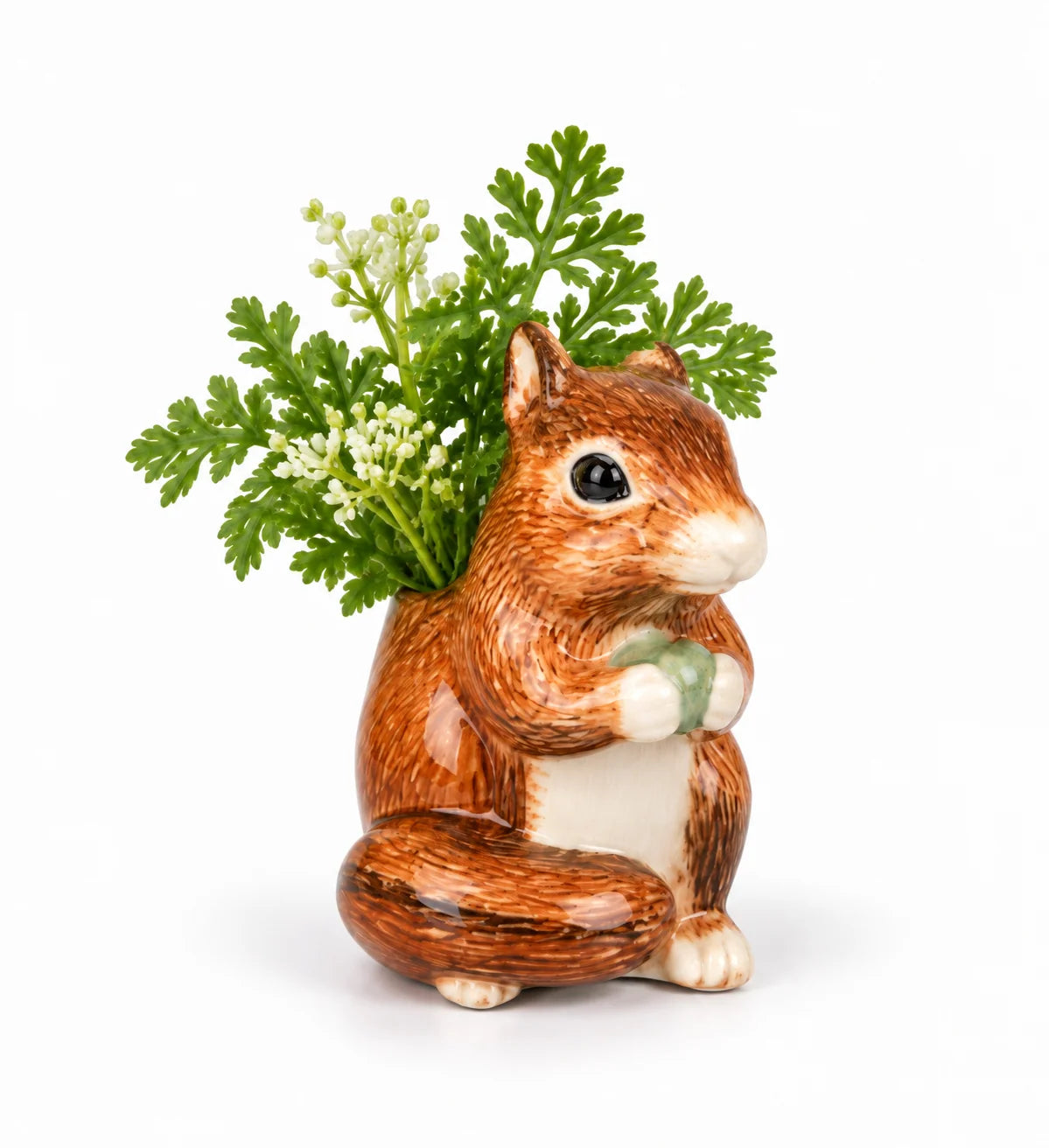 Chipmunk Bud Vase