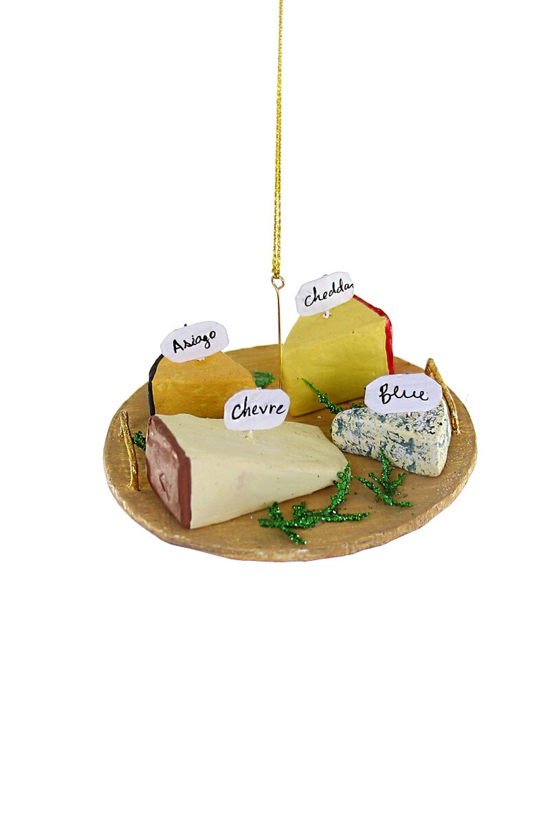 Cheese Plate Ornament