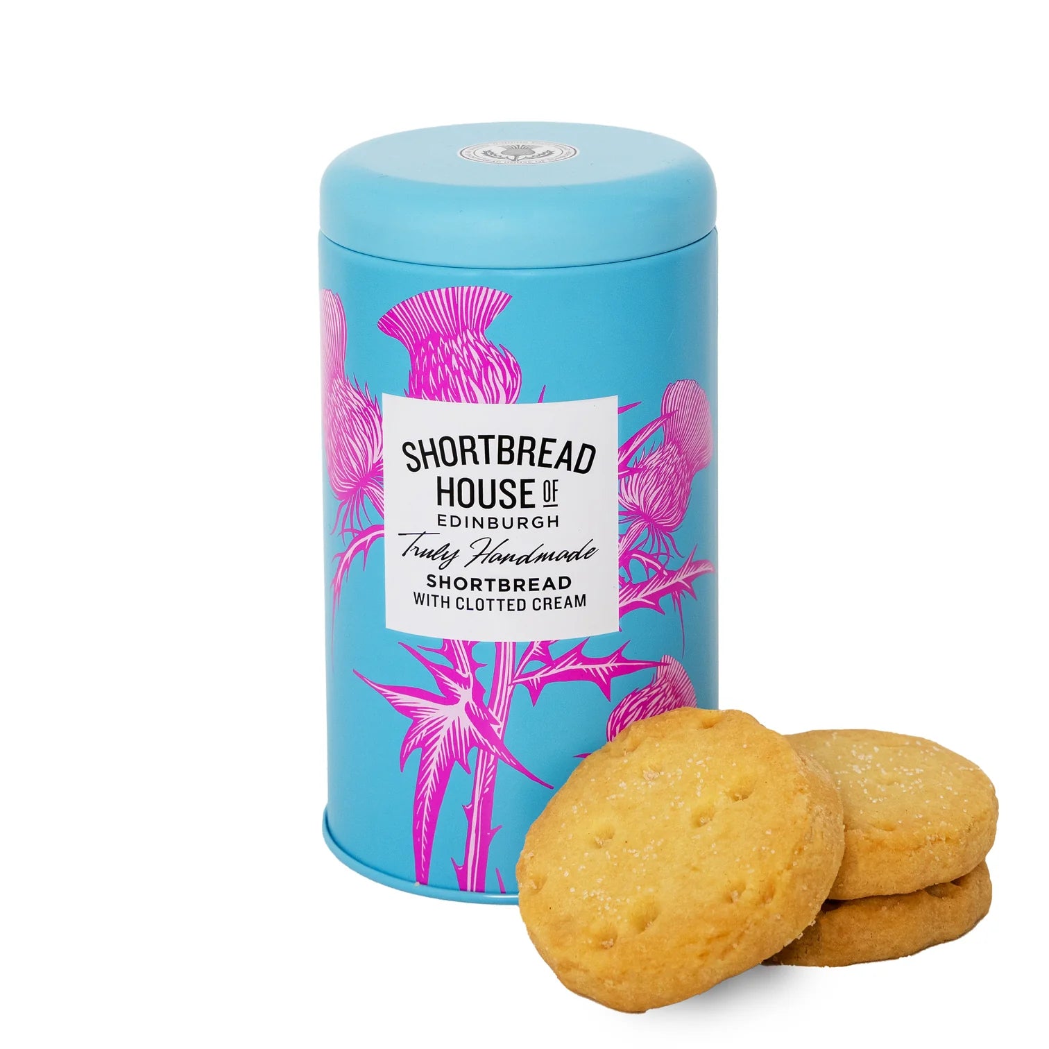 Shortbread House Tin - Clotted Cream