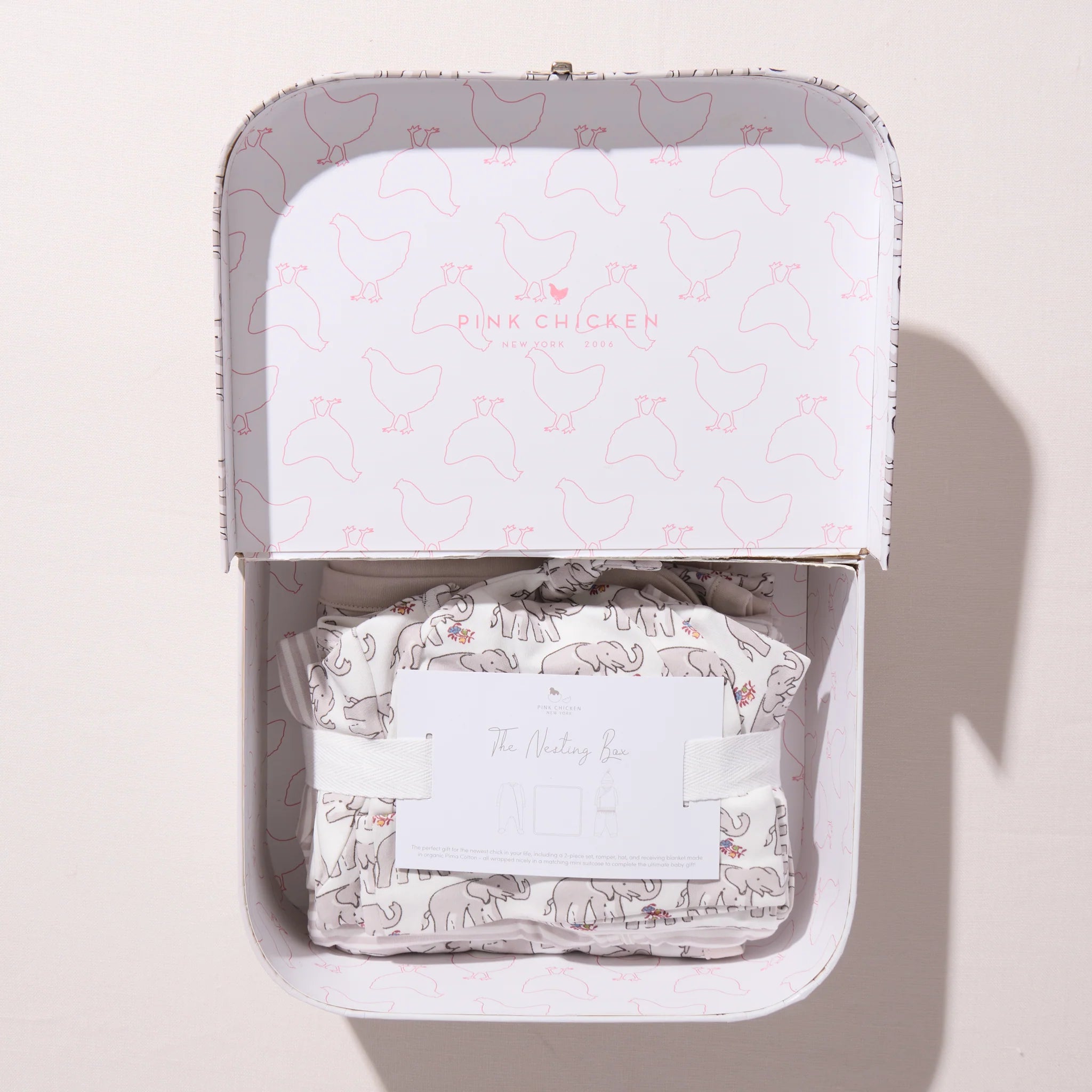 Nesting Box Baby Take Home Set - Baby Elephant