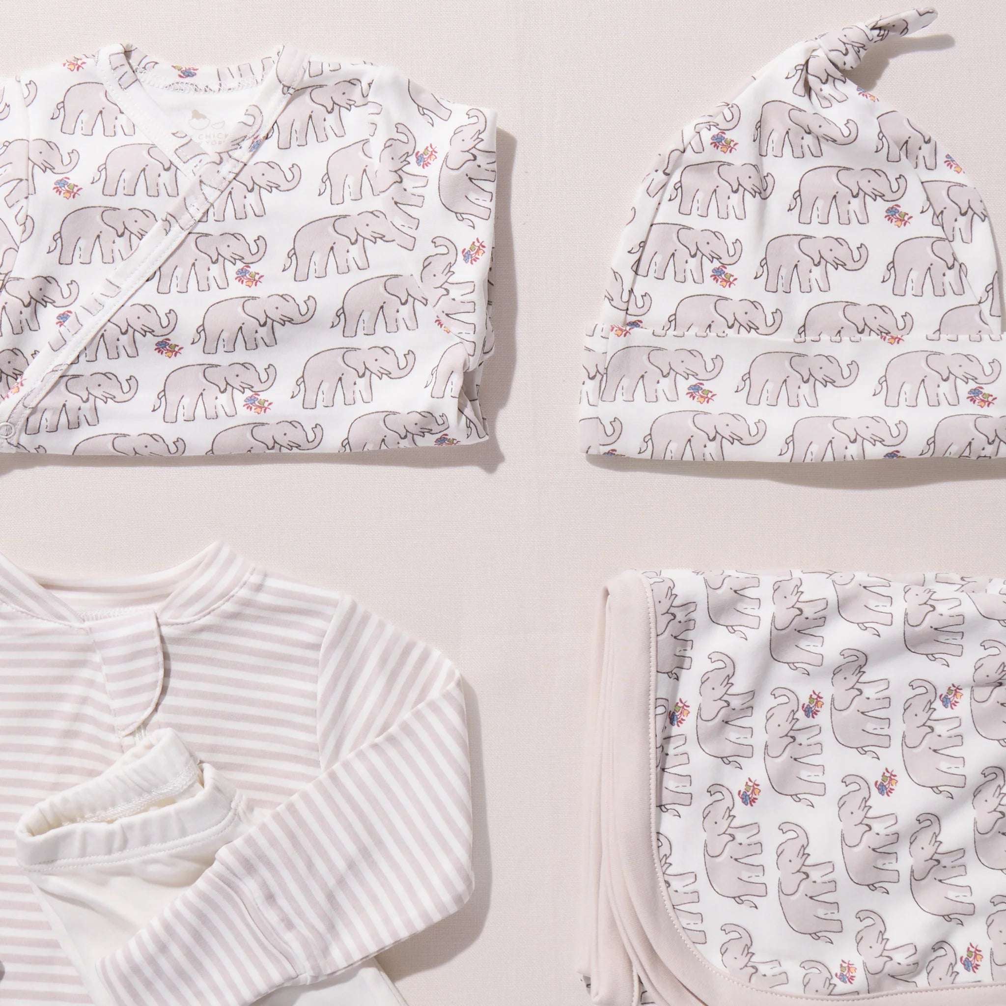 Nesting Box Baby Take Home Set - Baby Elephant
