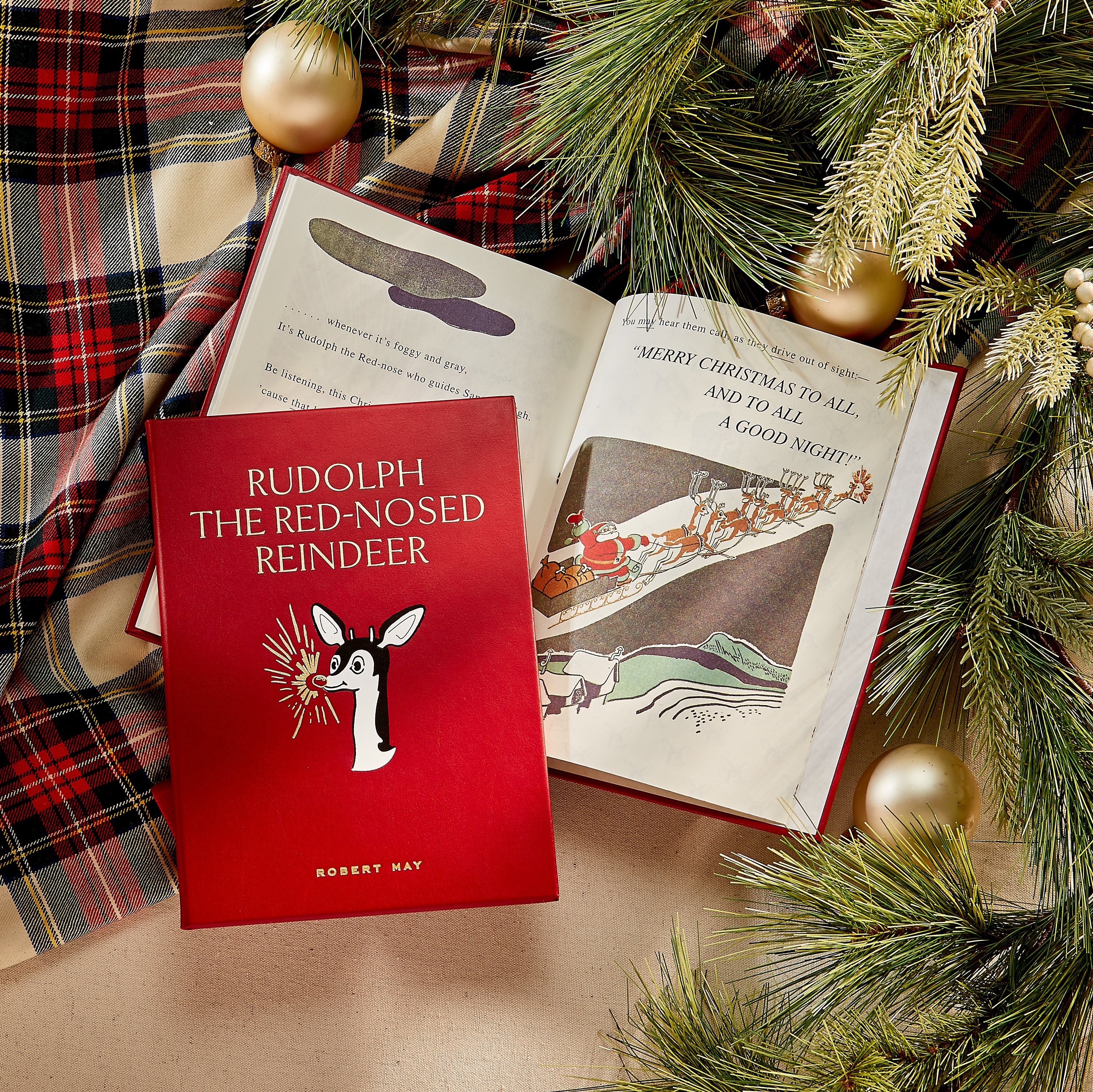 Rudolph the Red-Nosed Reindeer - Red Leather