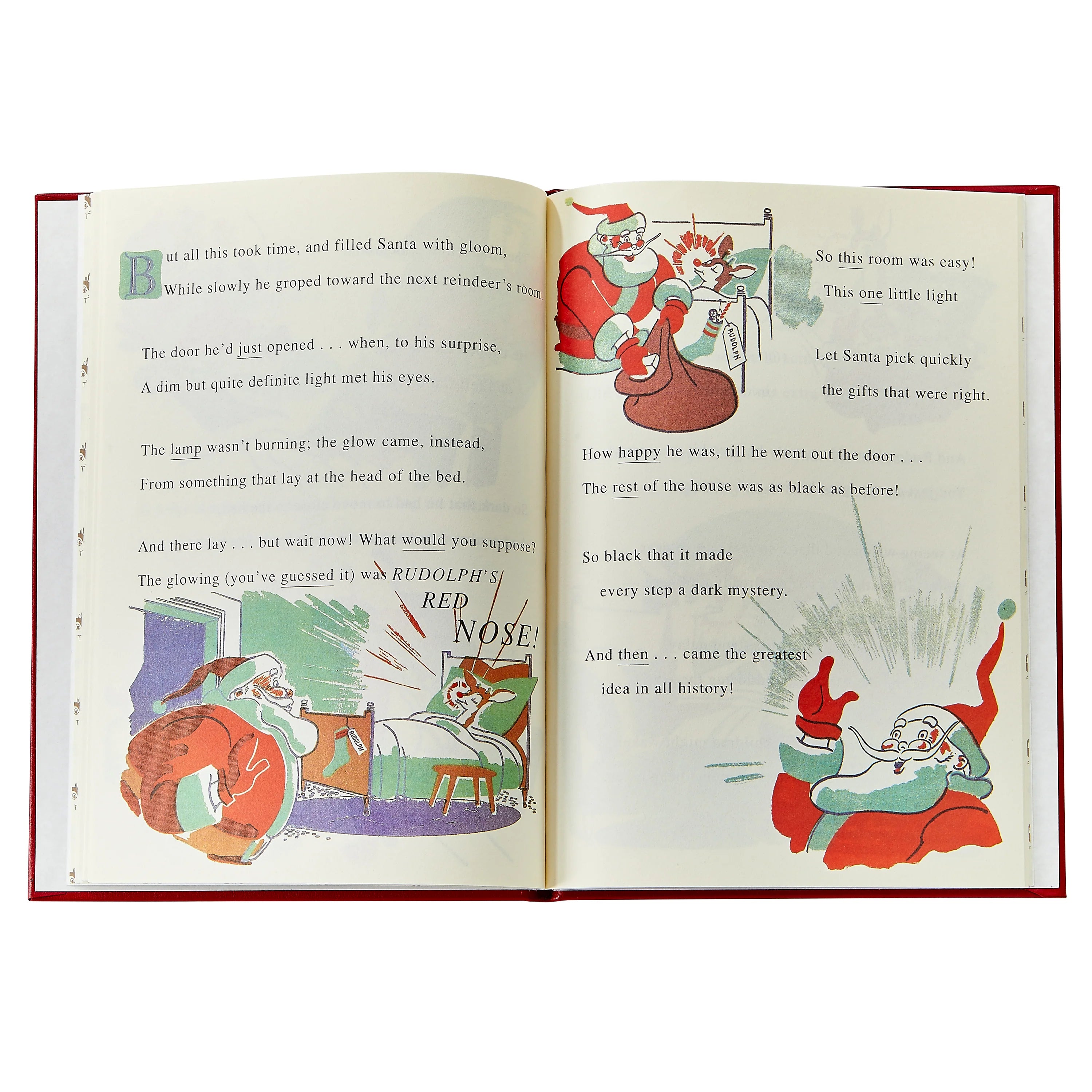 Rudolph the Red-Nosed Reindeer - Red Leather
