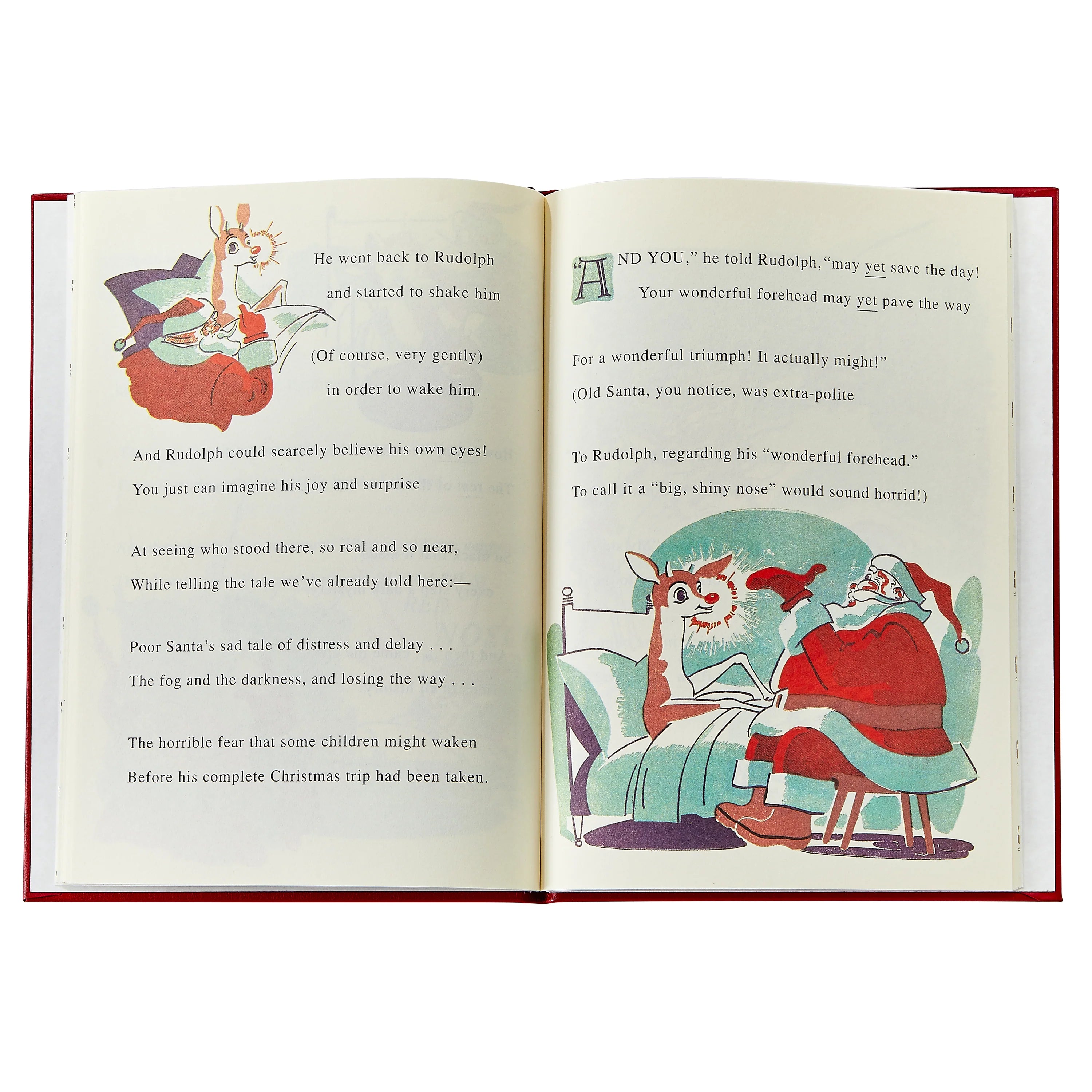 Rudolph the Red-Nosed Reindeer - Red Leather