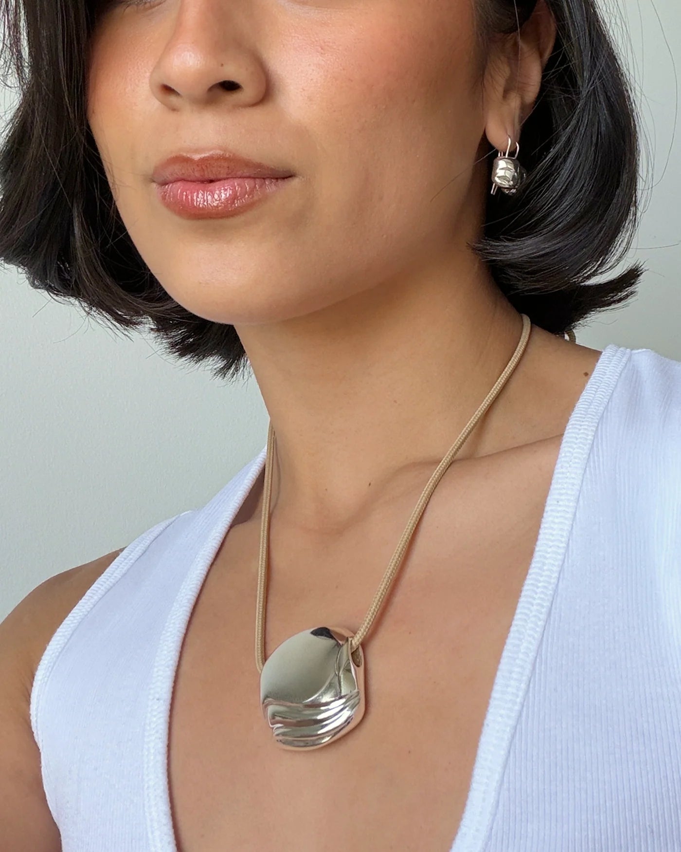 Rue Rope Necklace - Silver