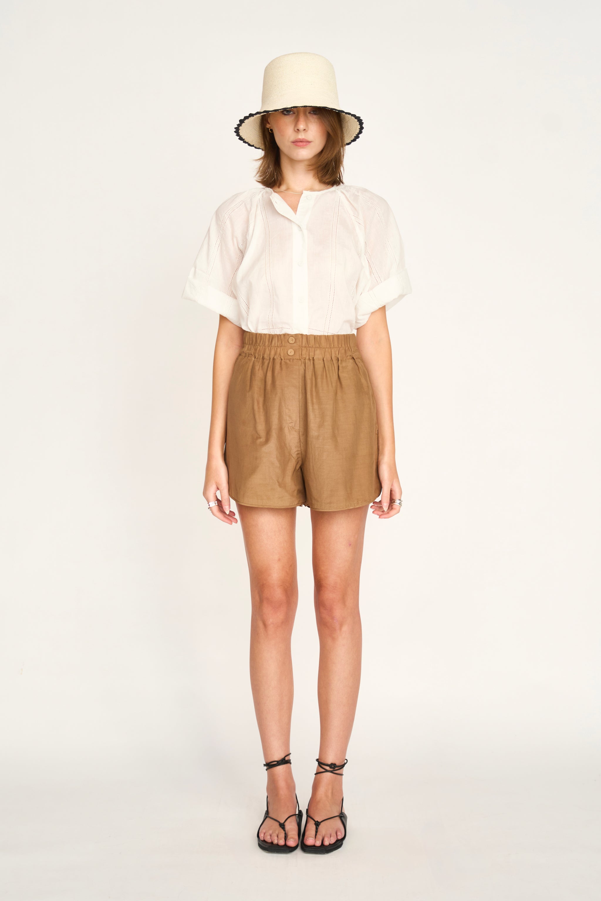 Track Short in Brownie