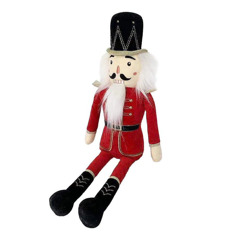 Nutcracker Shelf Sitter - Red