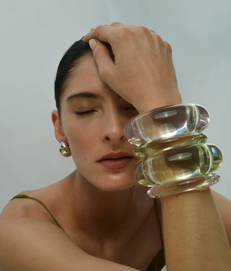 Arc Cuff - Lime