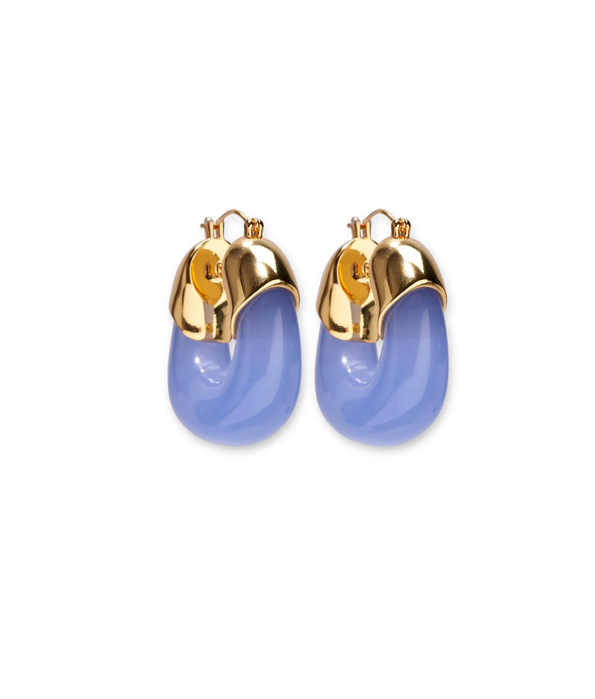Organic Hoops - Periwinkle