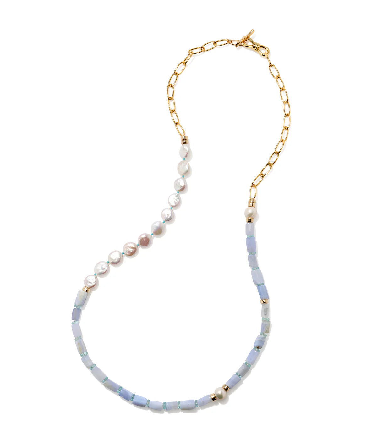 Porto Covo Necklace in Blue Lace
