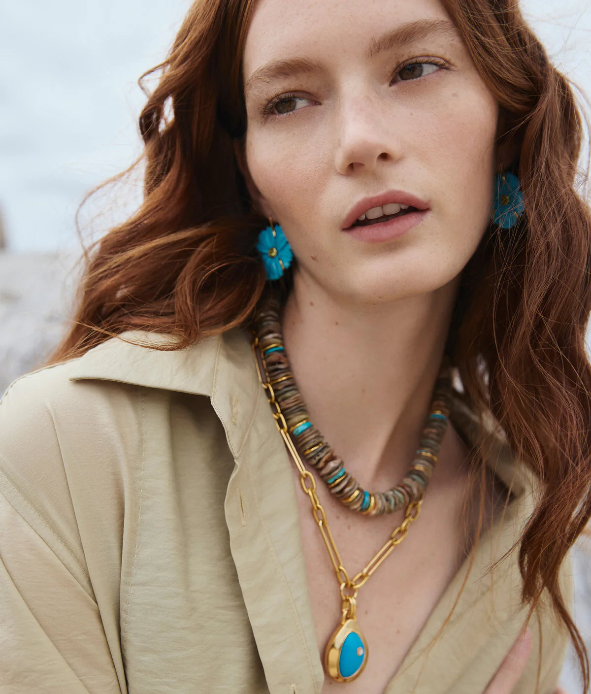 Blue Pond Necklace