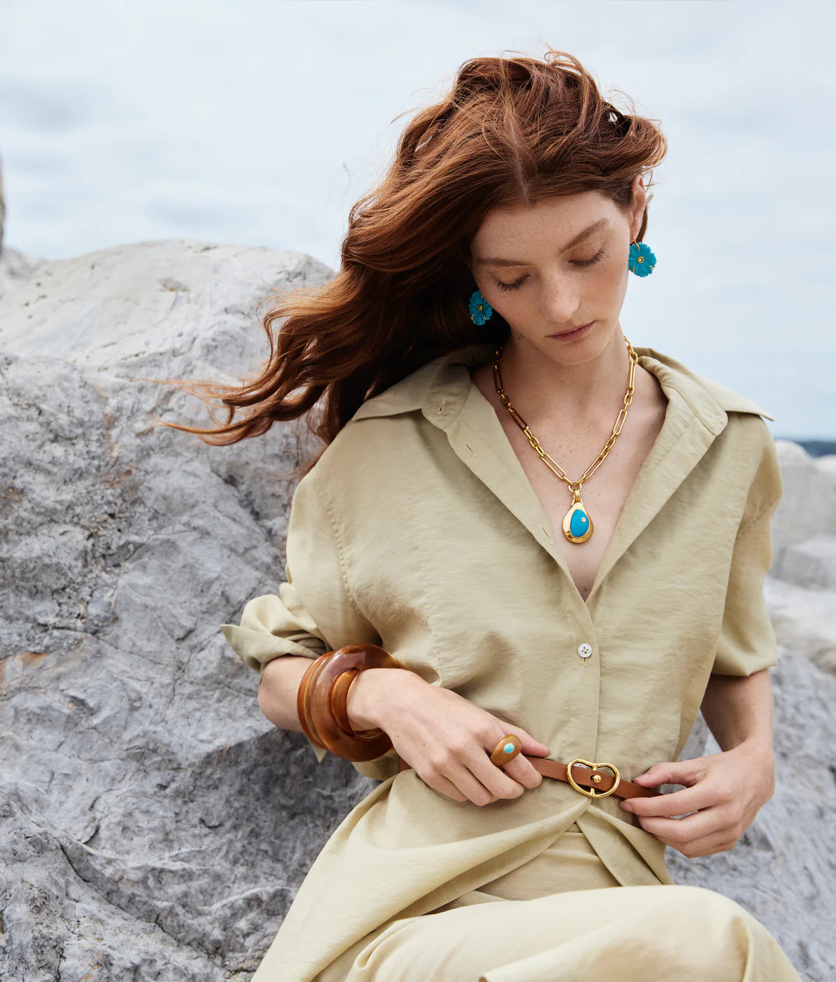 Blue Pond Necklace