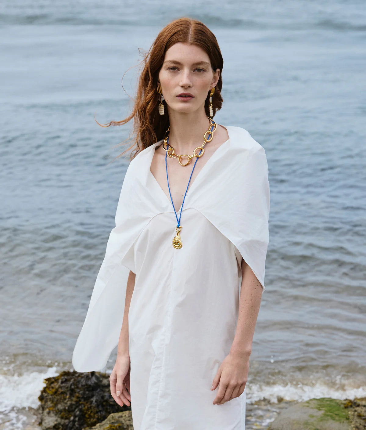 Blue Point Necklace