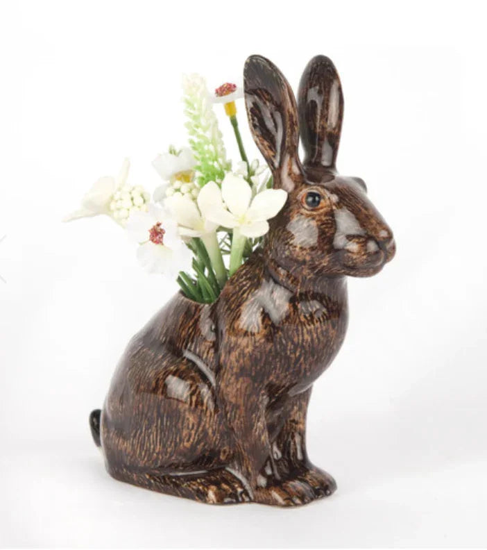 Hare Bud Vase