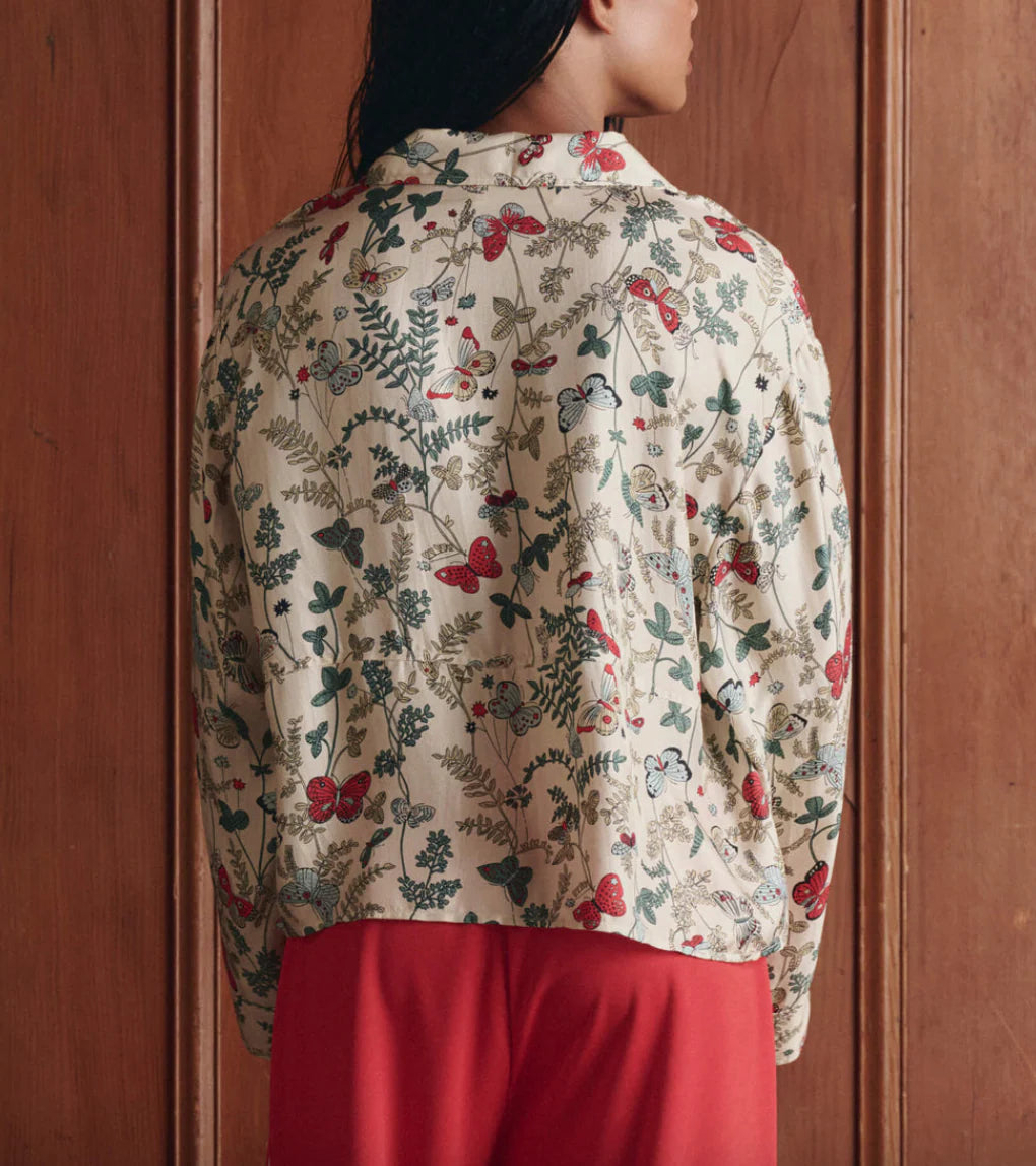 The Meadow Henley Top - Floating Butterfly