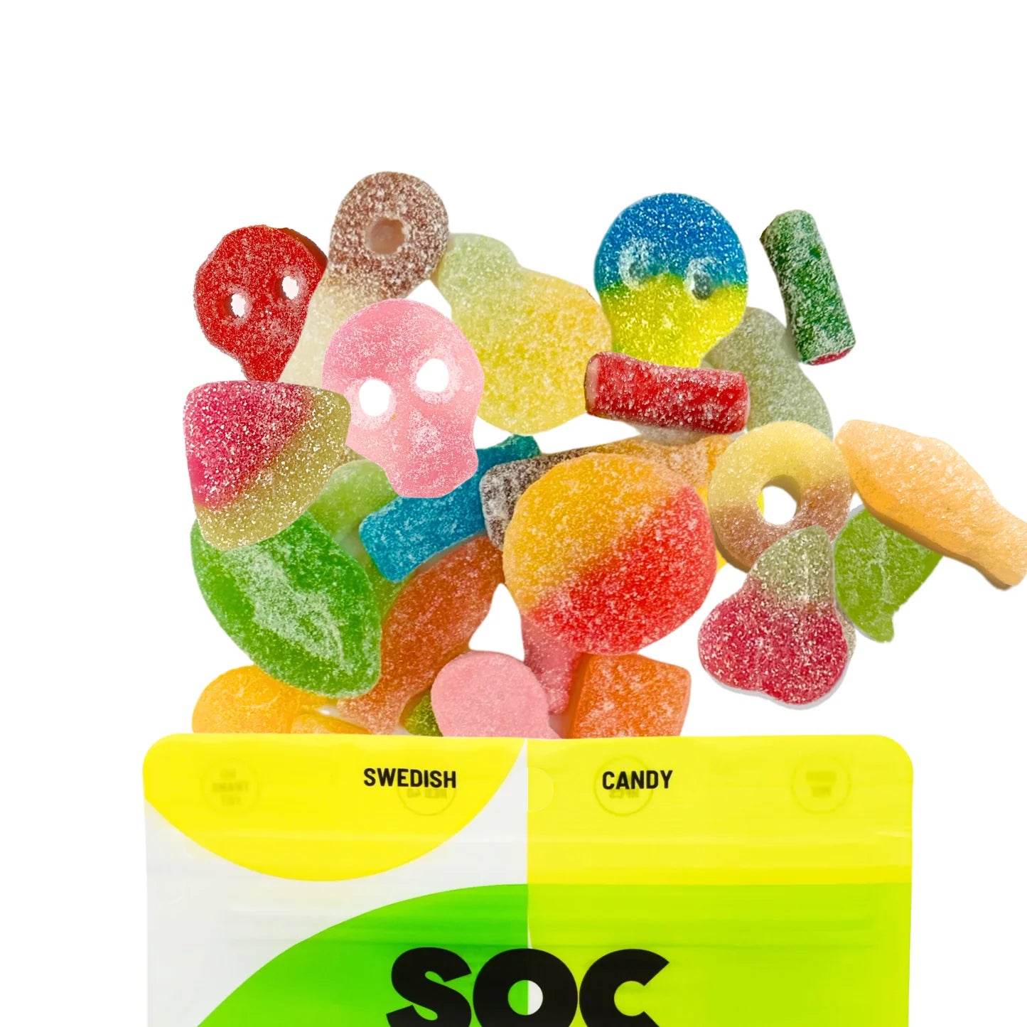 Sour Mix Swedish Candy Bag