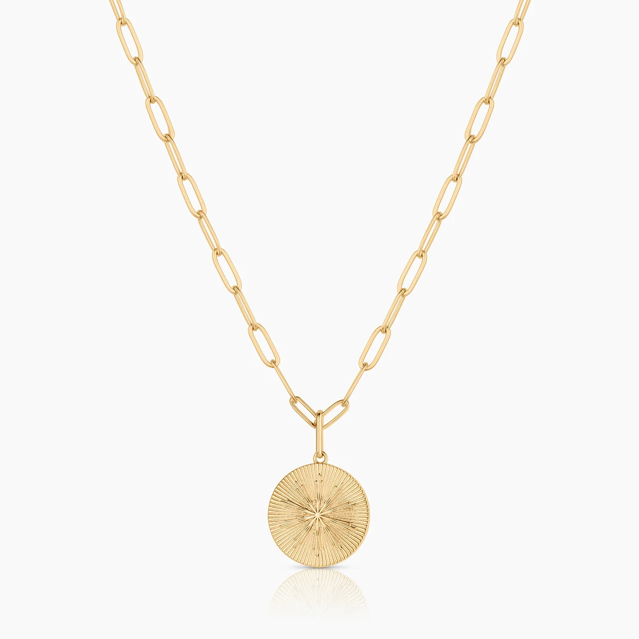 Sundial Coin Charm