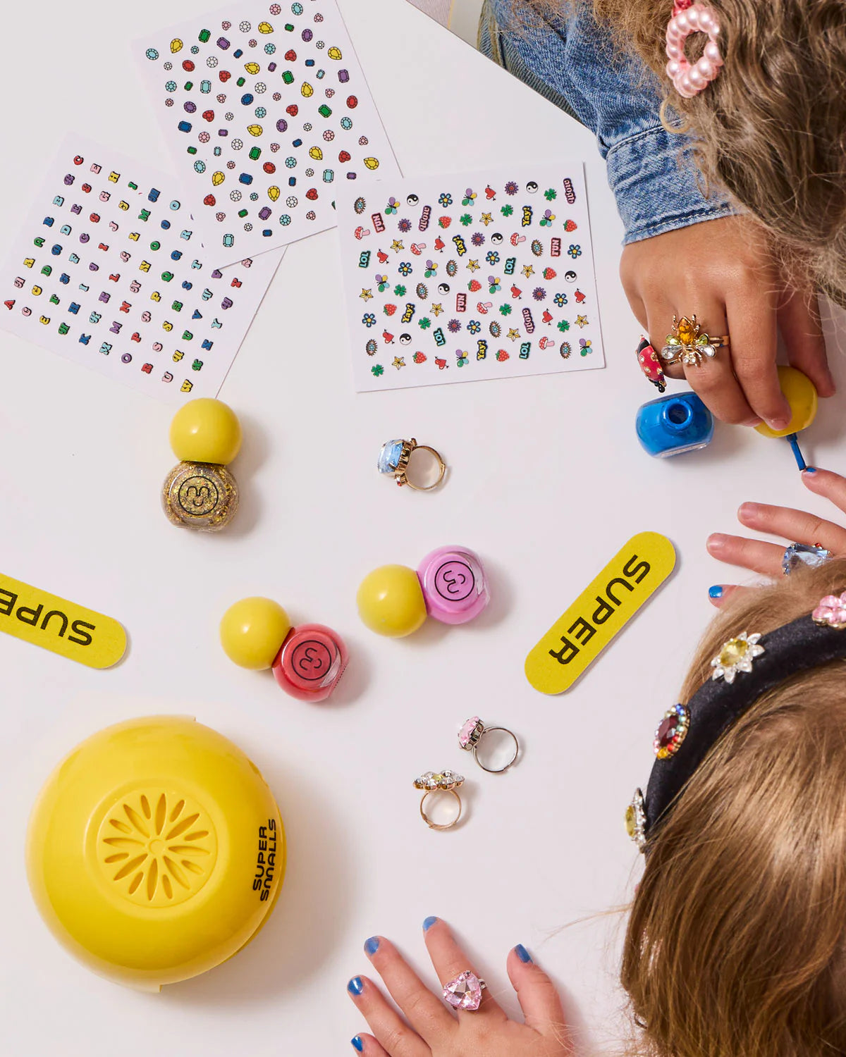 Kids Nail Kit with Dryer & Polish