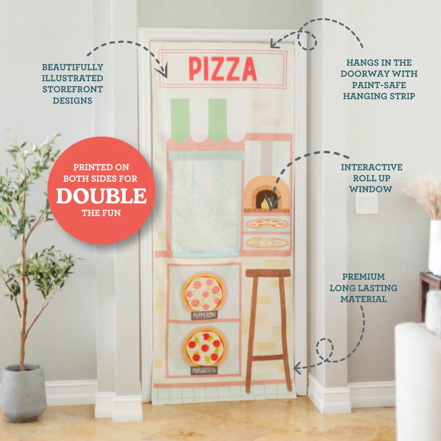 Sandwich & Pizza Shop Doorway Storefront
