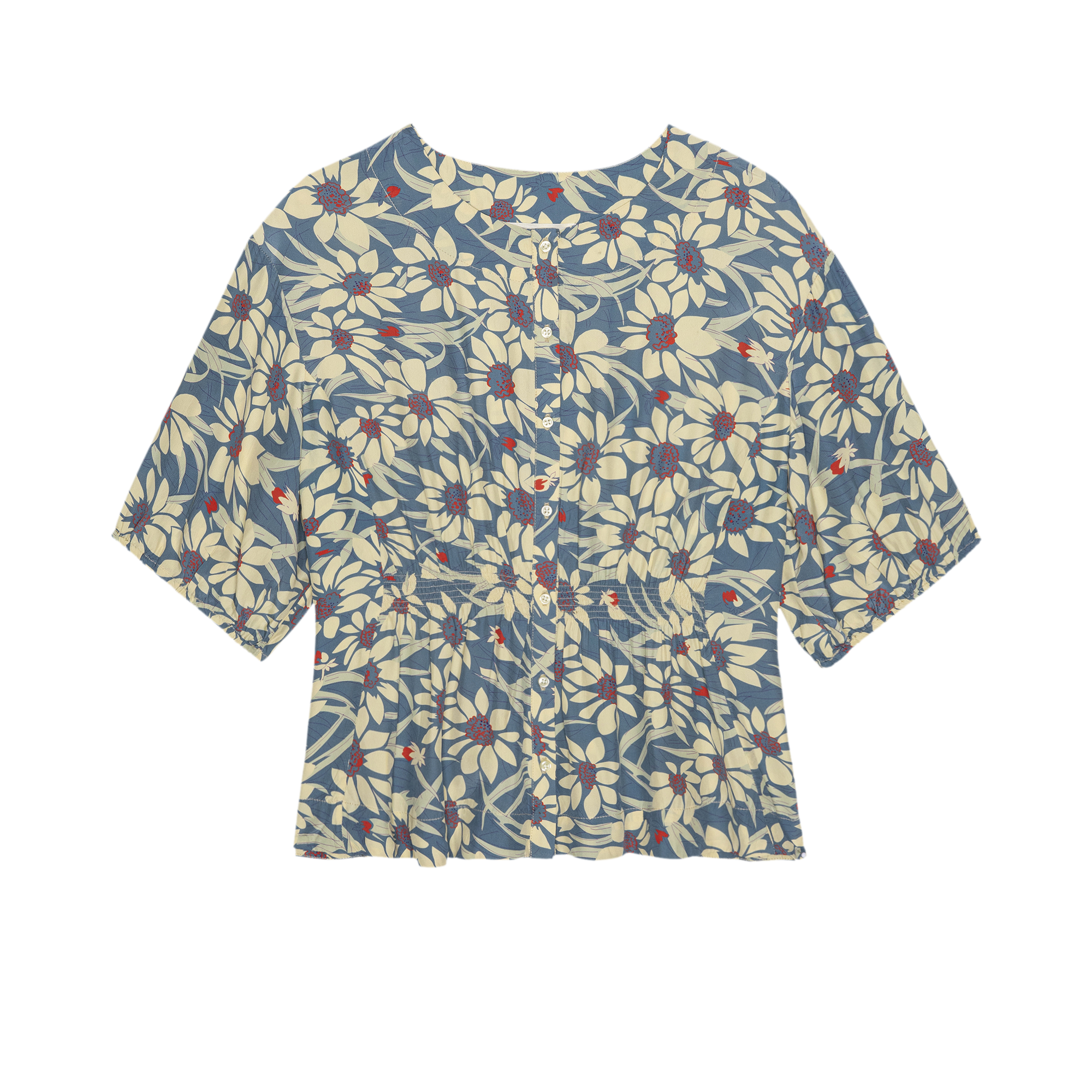 BLUE SCATTERED BLOOM