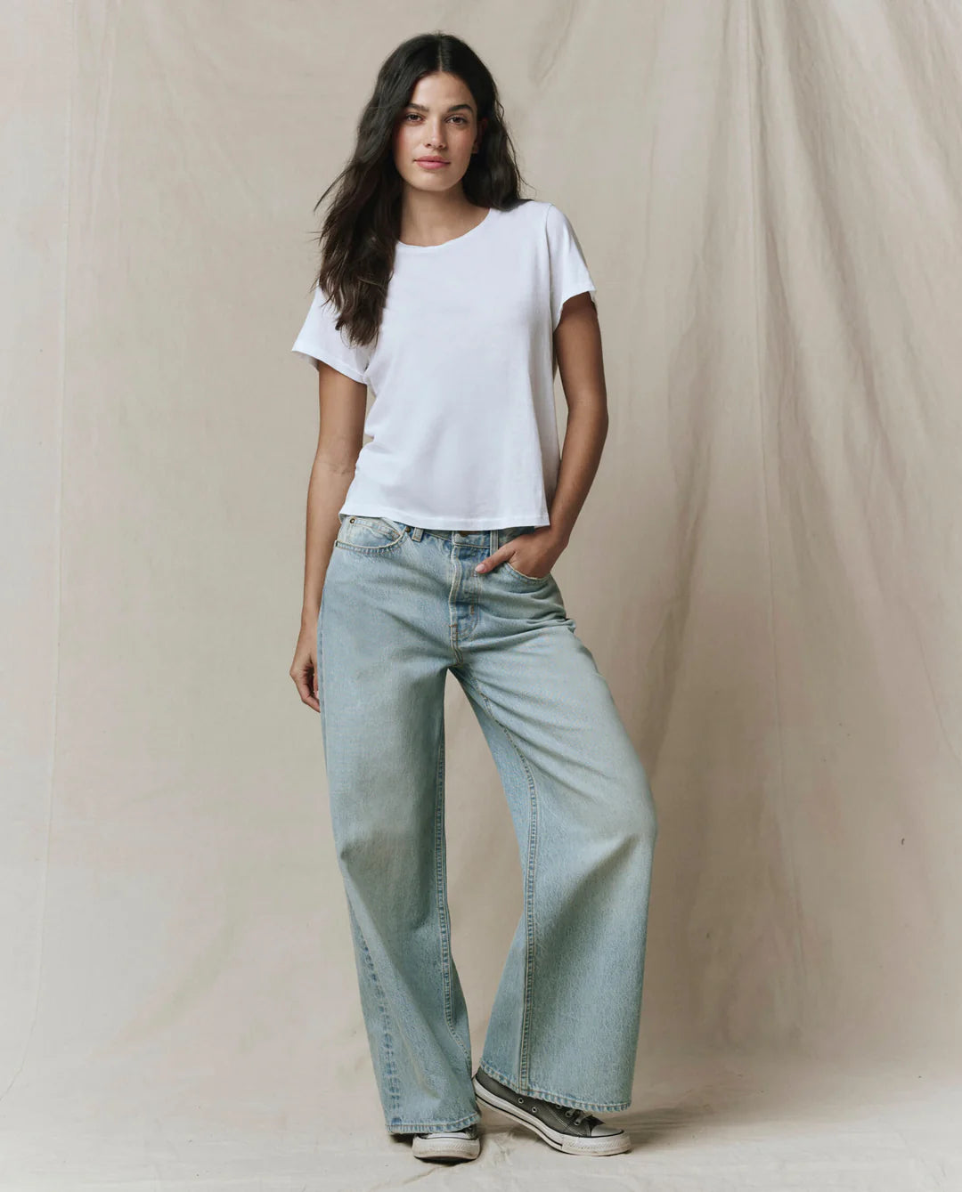 The Little Tee - True White