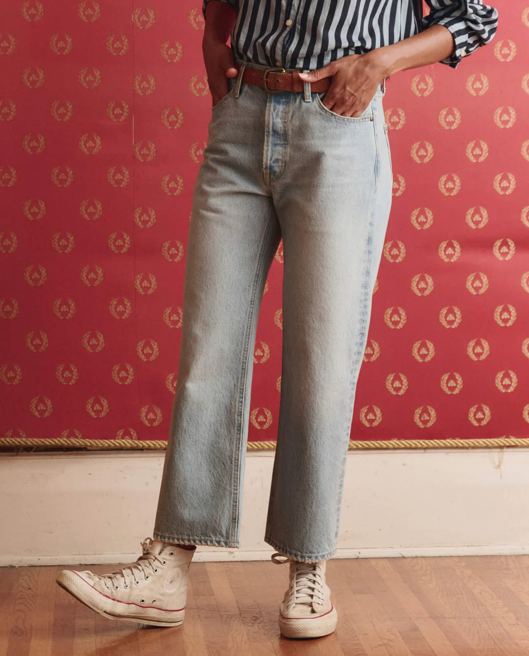 The Wayne Jean 25.5" Inseam - Tidal Wash