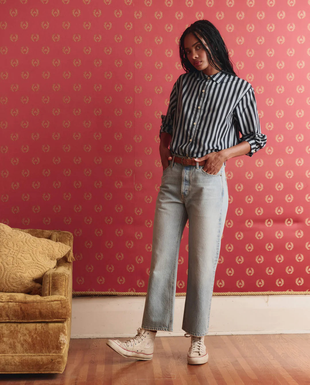The Wayne Jean 25.5" Inseam - Tidal Wash