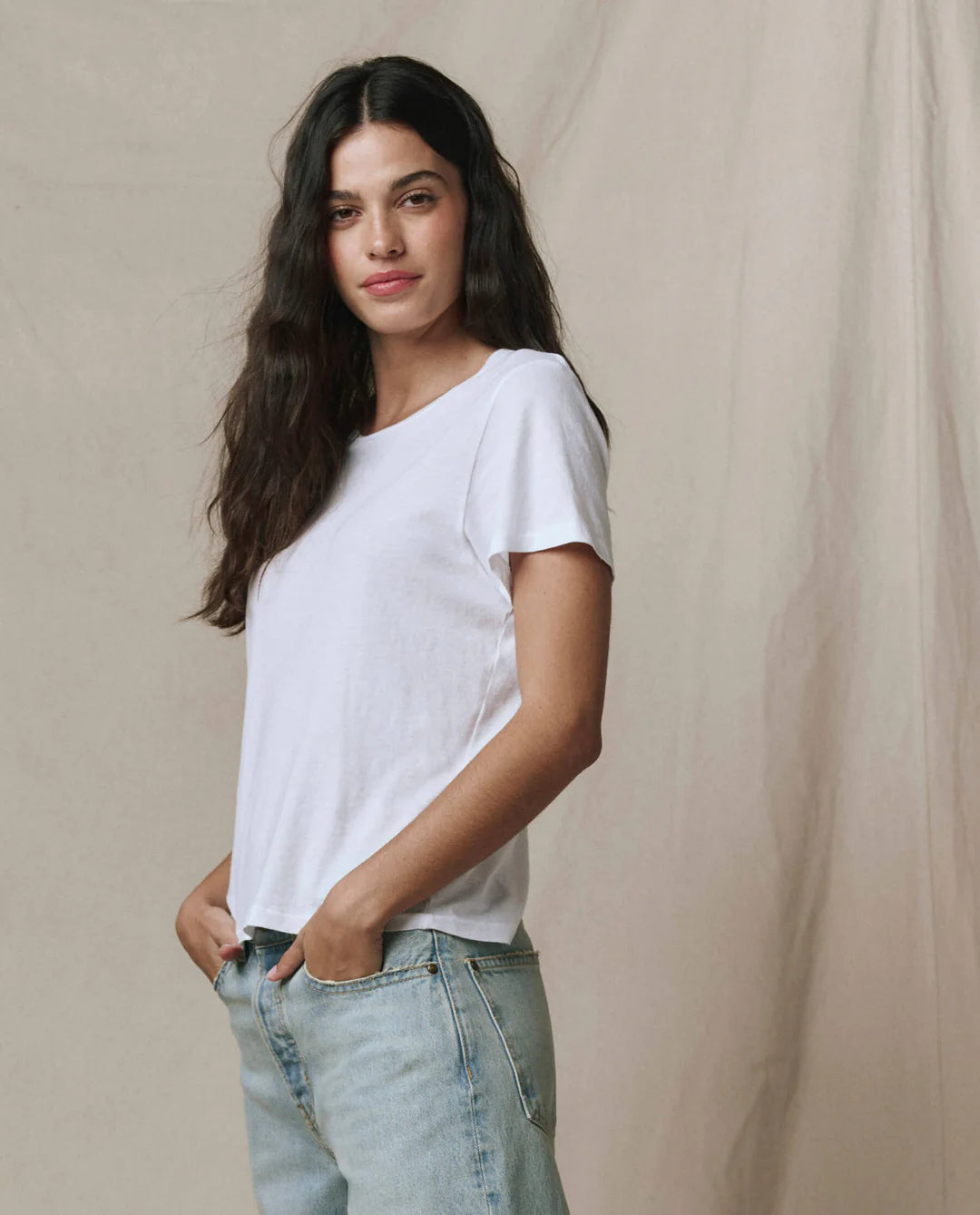 The Little Tee - True White