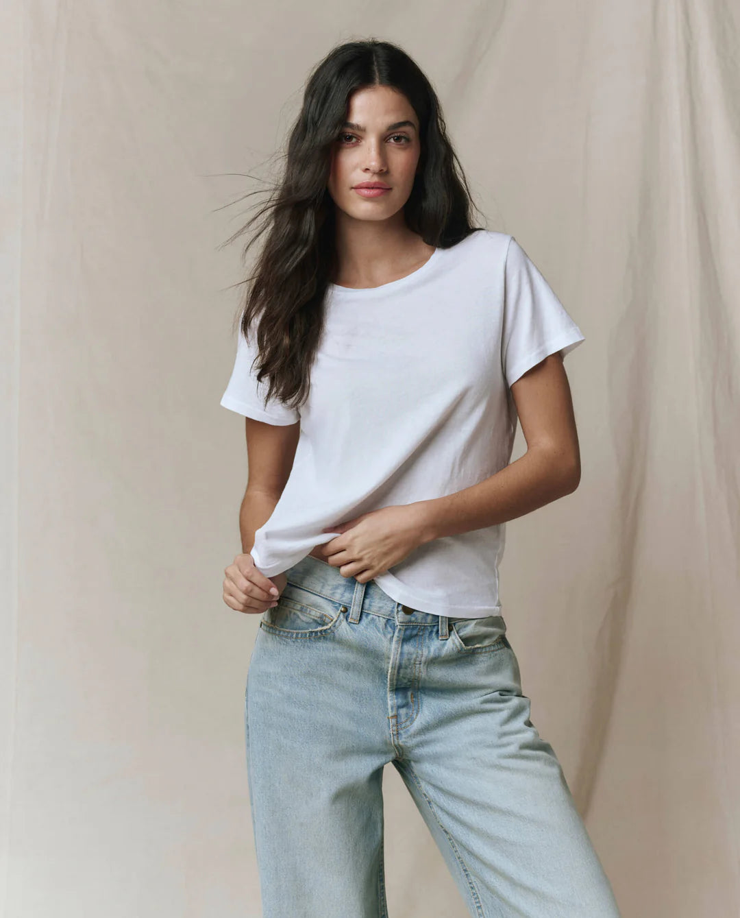 The Little Tee - True White