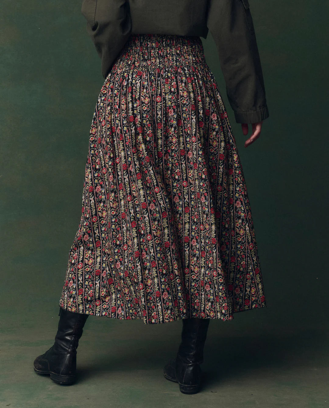 The Canary Skirt - Garland Print