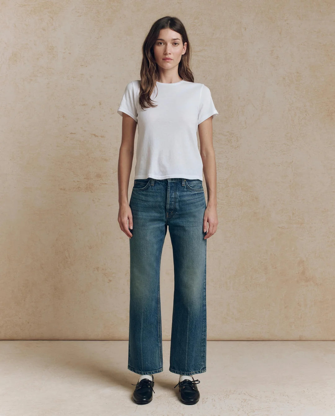 The Wayne Jean - Fairfield Wash With Bleach Crease
