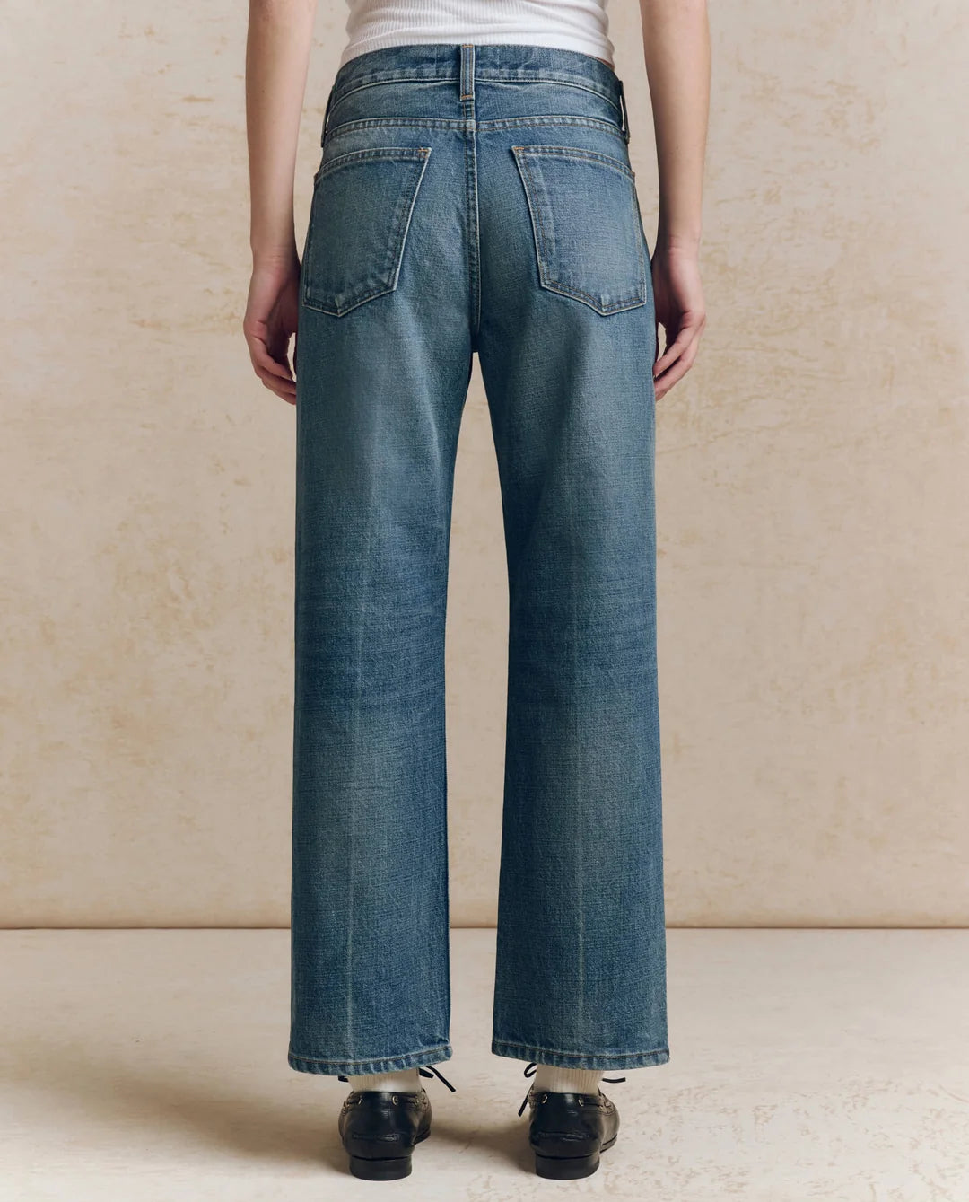 The Wayne Jean - Fairfield Wash With Bleach Crease