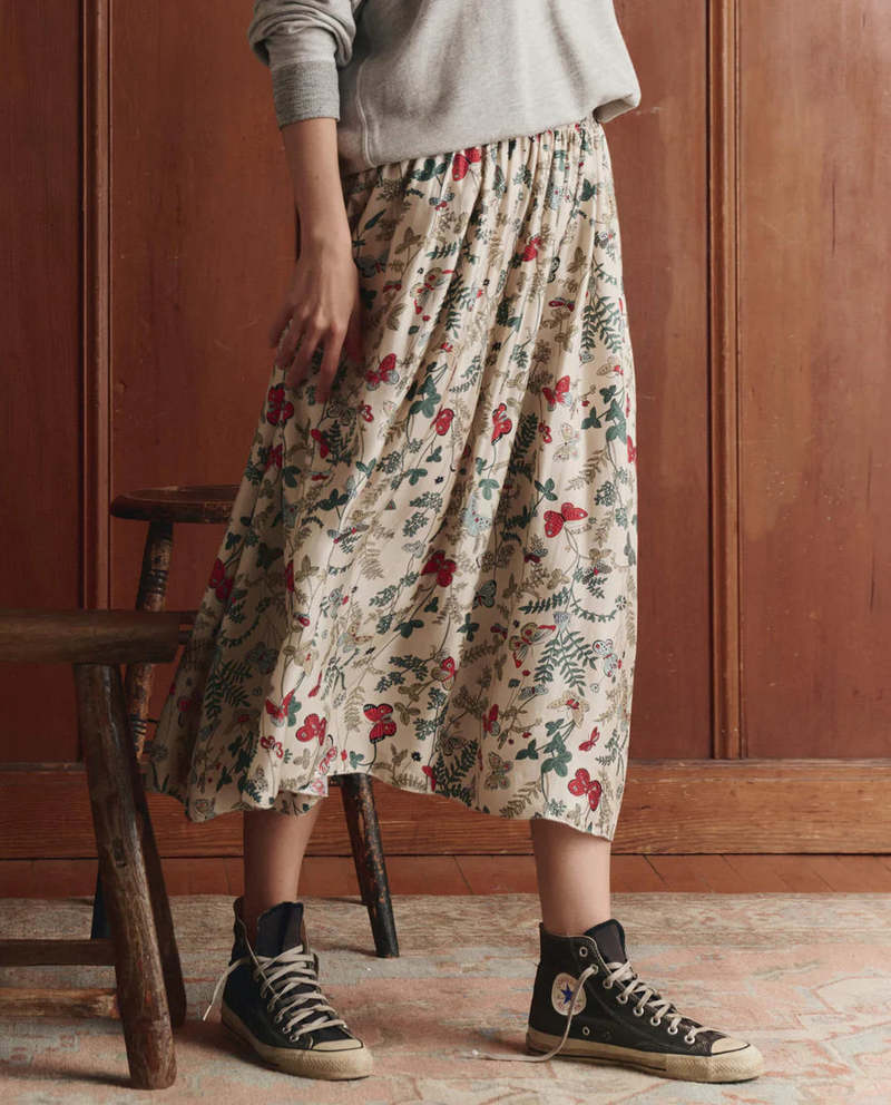 The Canary Skirt - Floating Butterfly