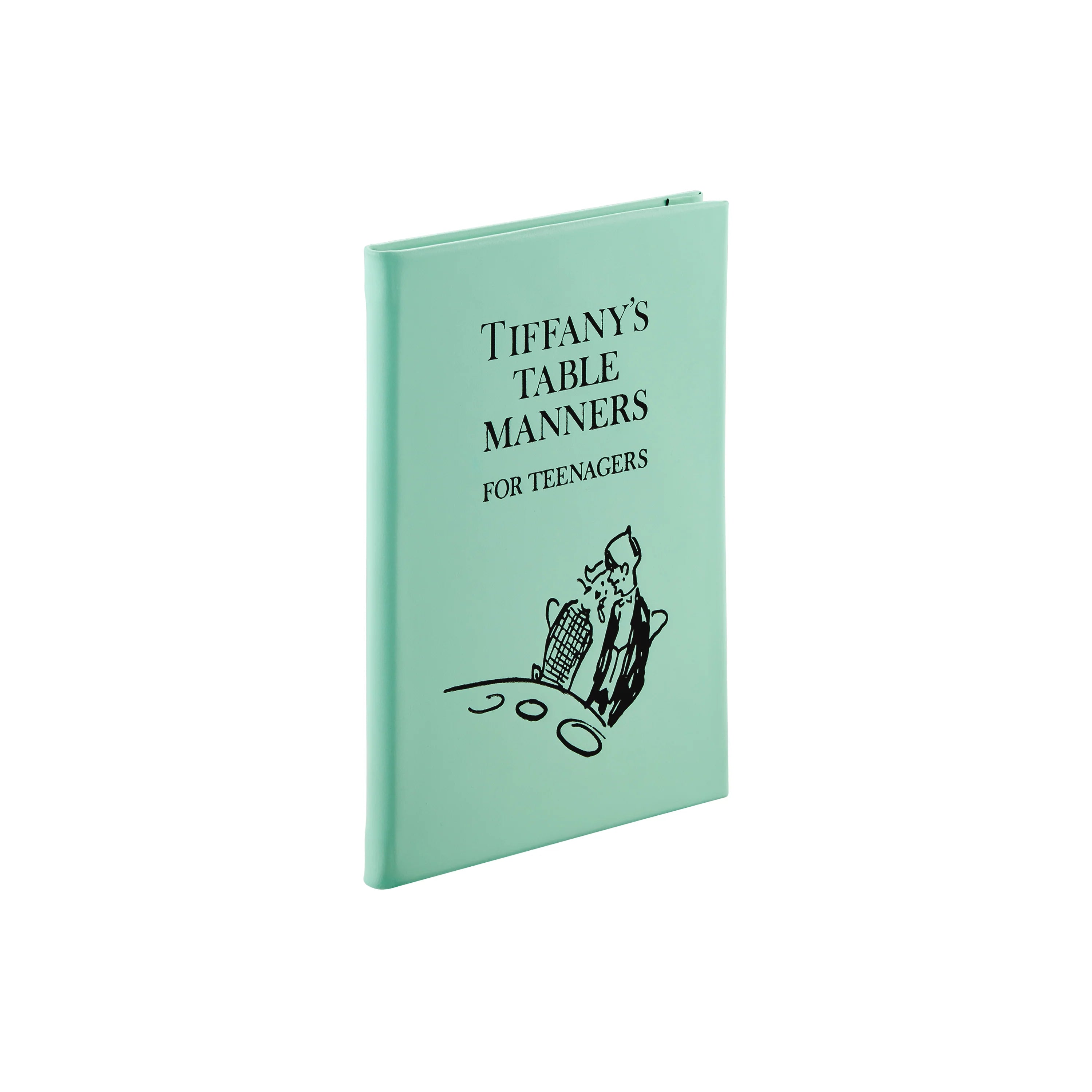 Tiffany's Table Manners for Teenagers - Blue Leather