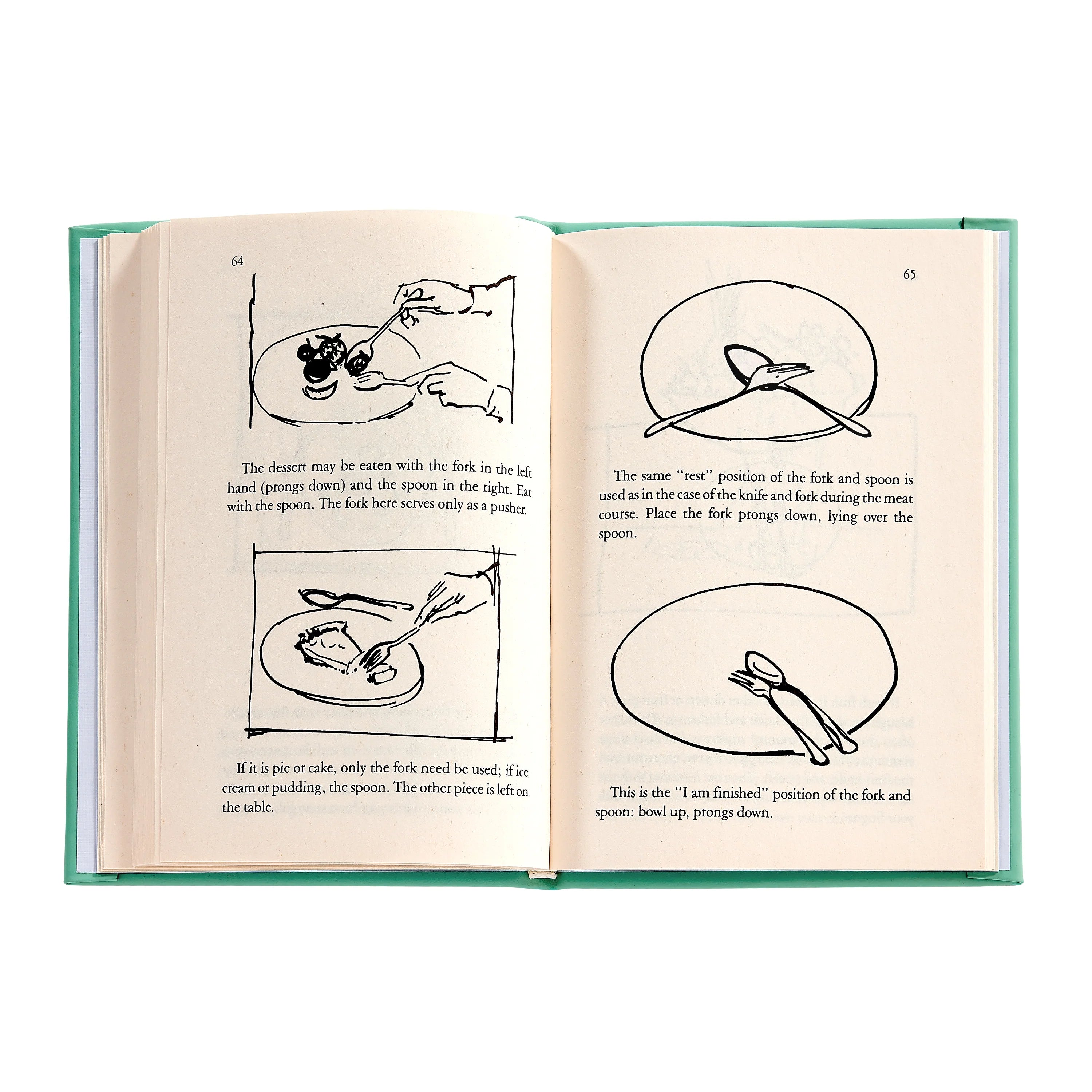 Tiffany's Table Manners for Teenagers - Blue Leather