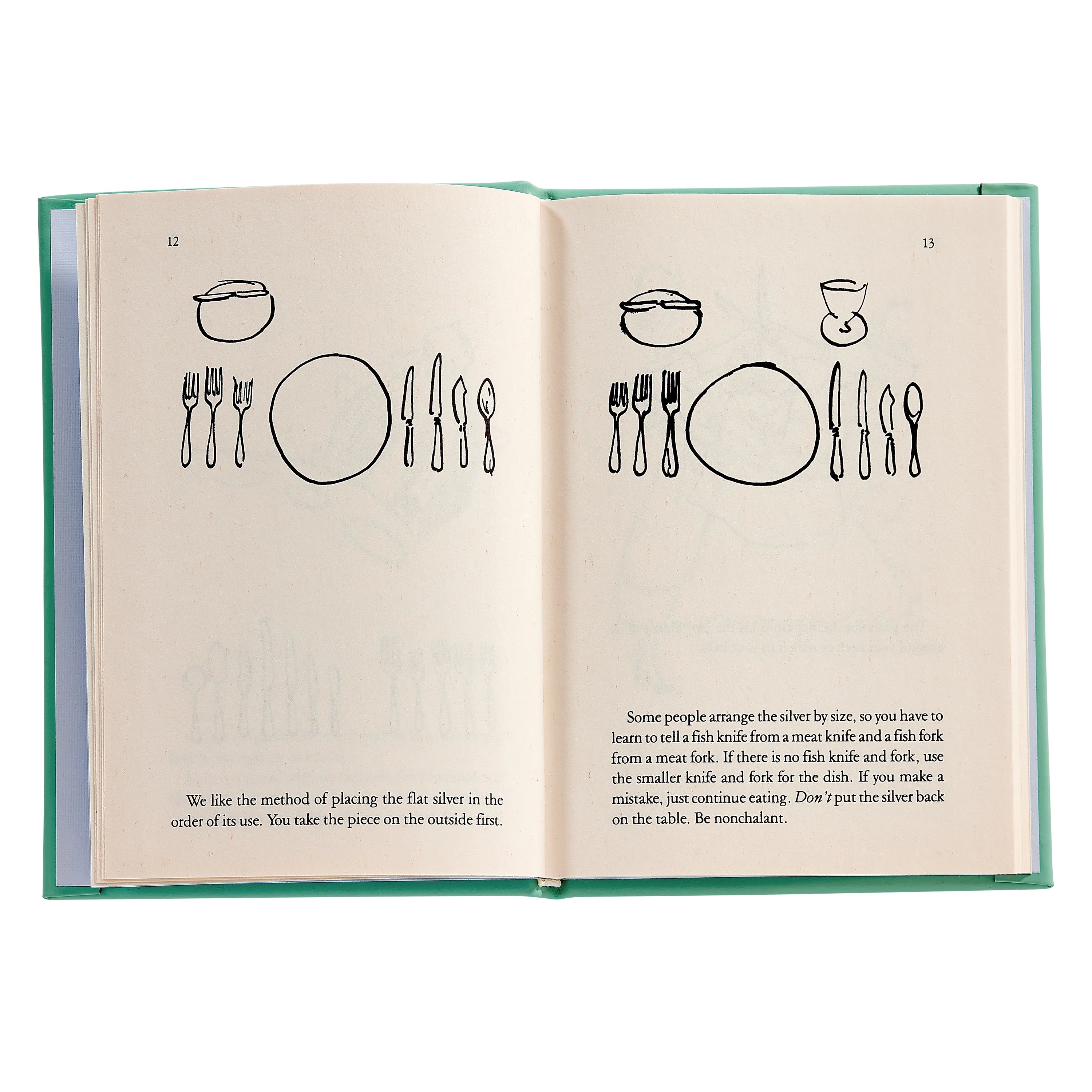 Tiffany's Table Manners for Teenagers - Blue Leather