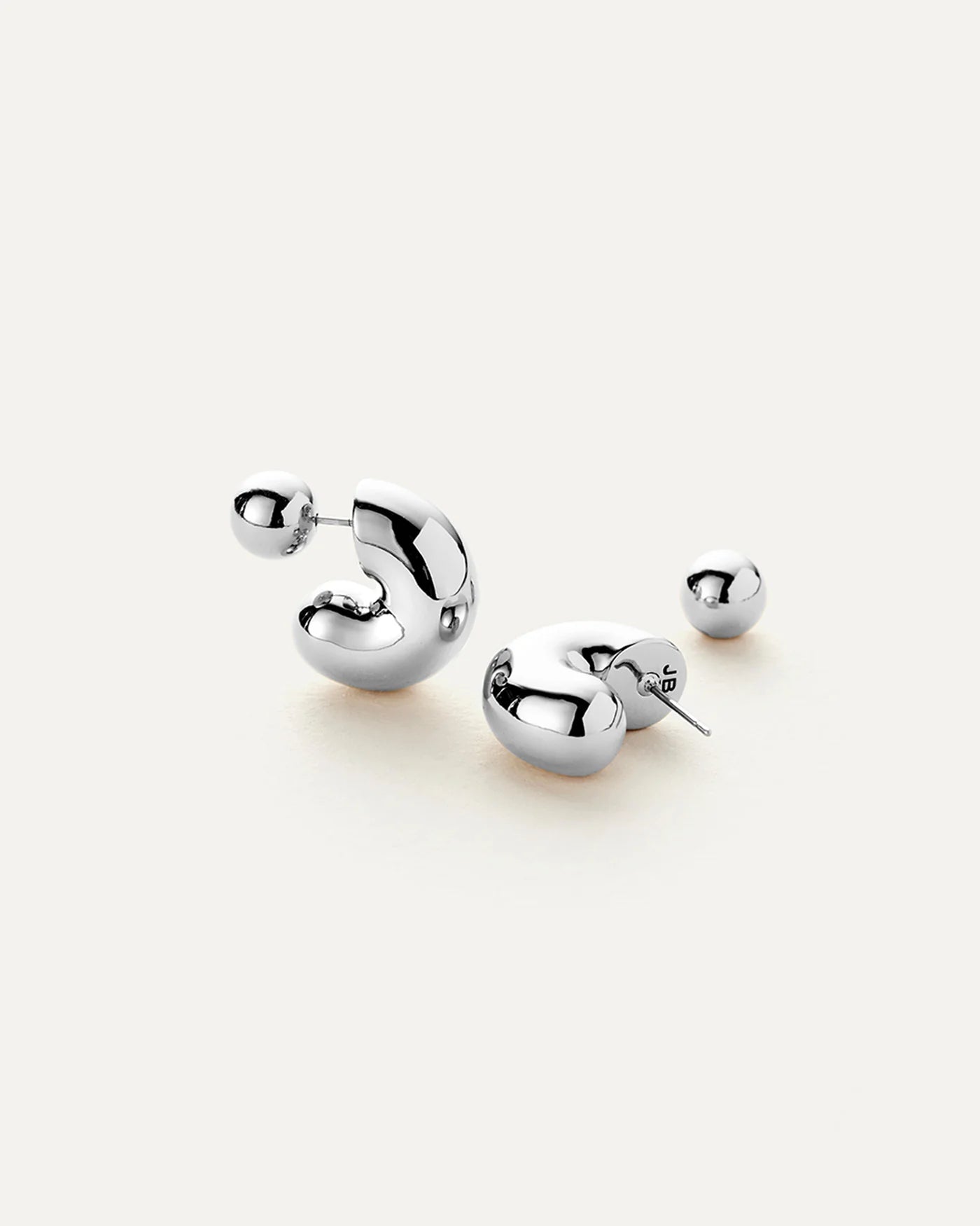 Tome Hoops Medium - Silver